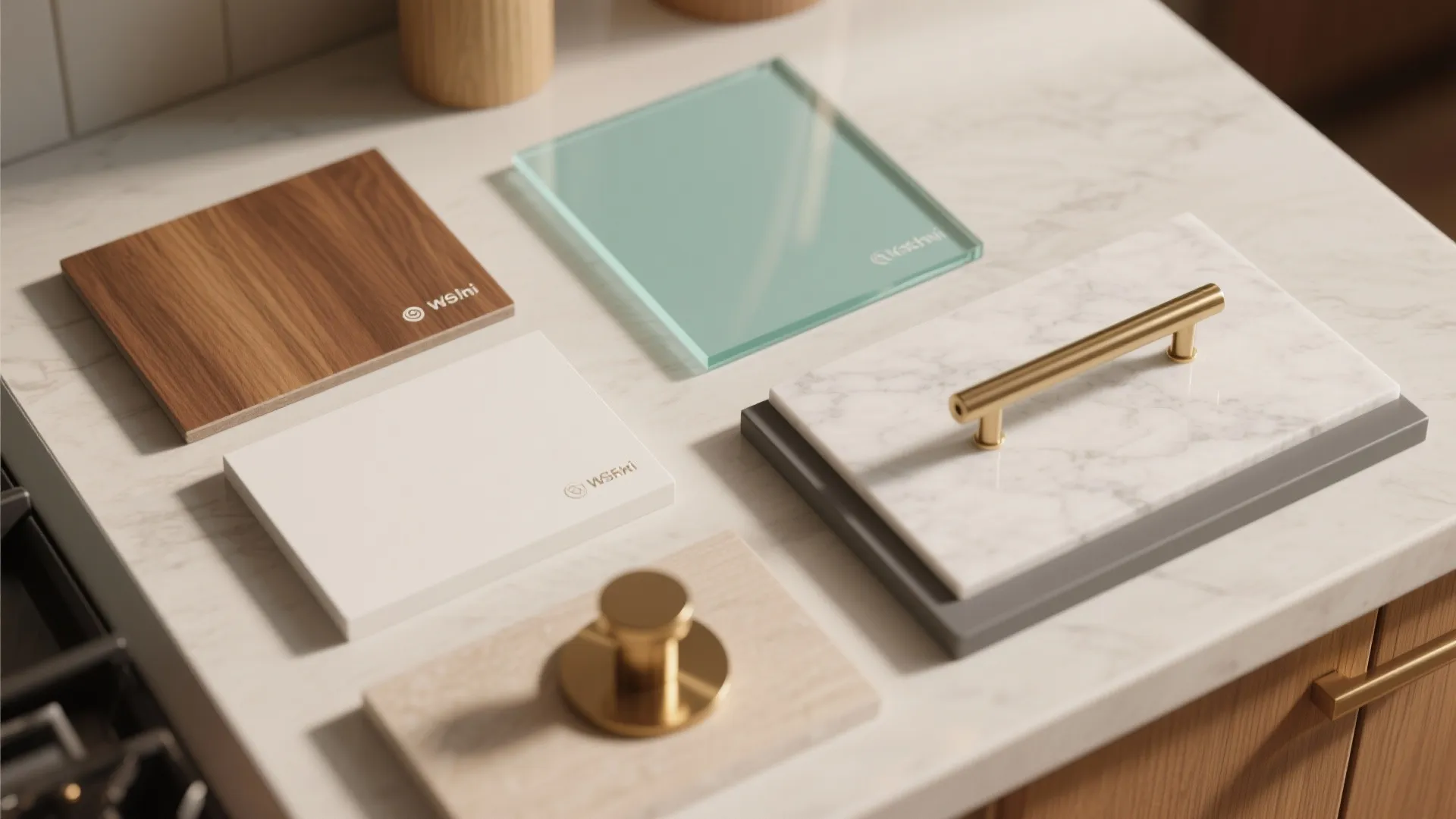 Warm wood accents for homely vibe