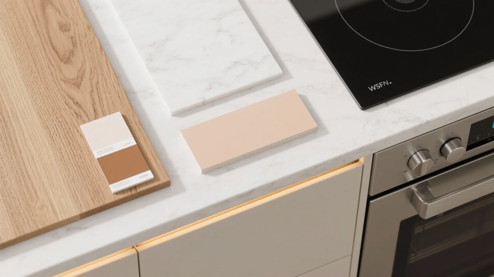 Warm Wood Accents to Soften Minimalism