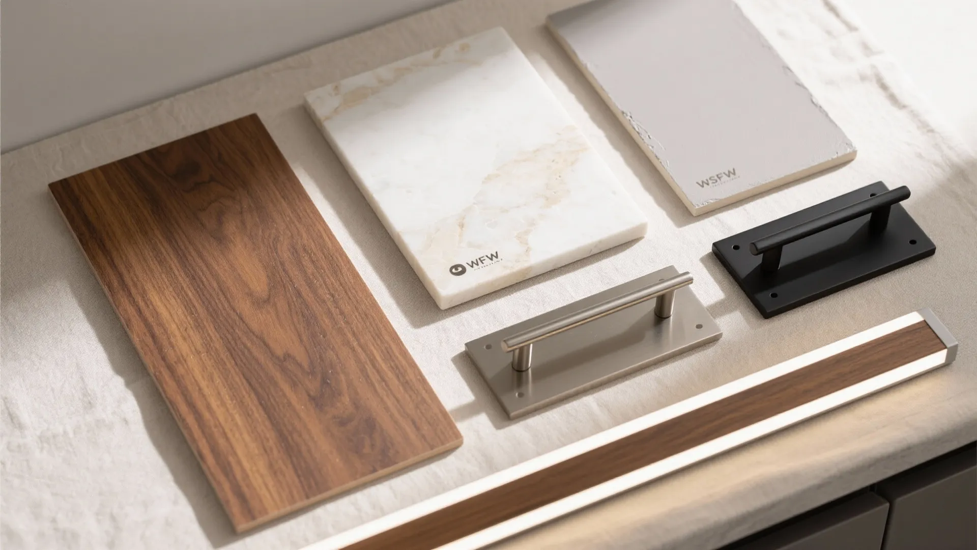 Warm wood accents that feel homely, not heavy