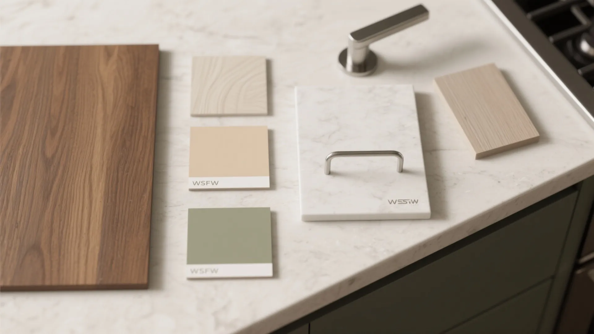 Warm wood accents without the fuss