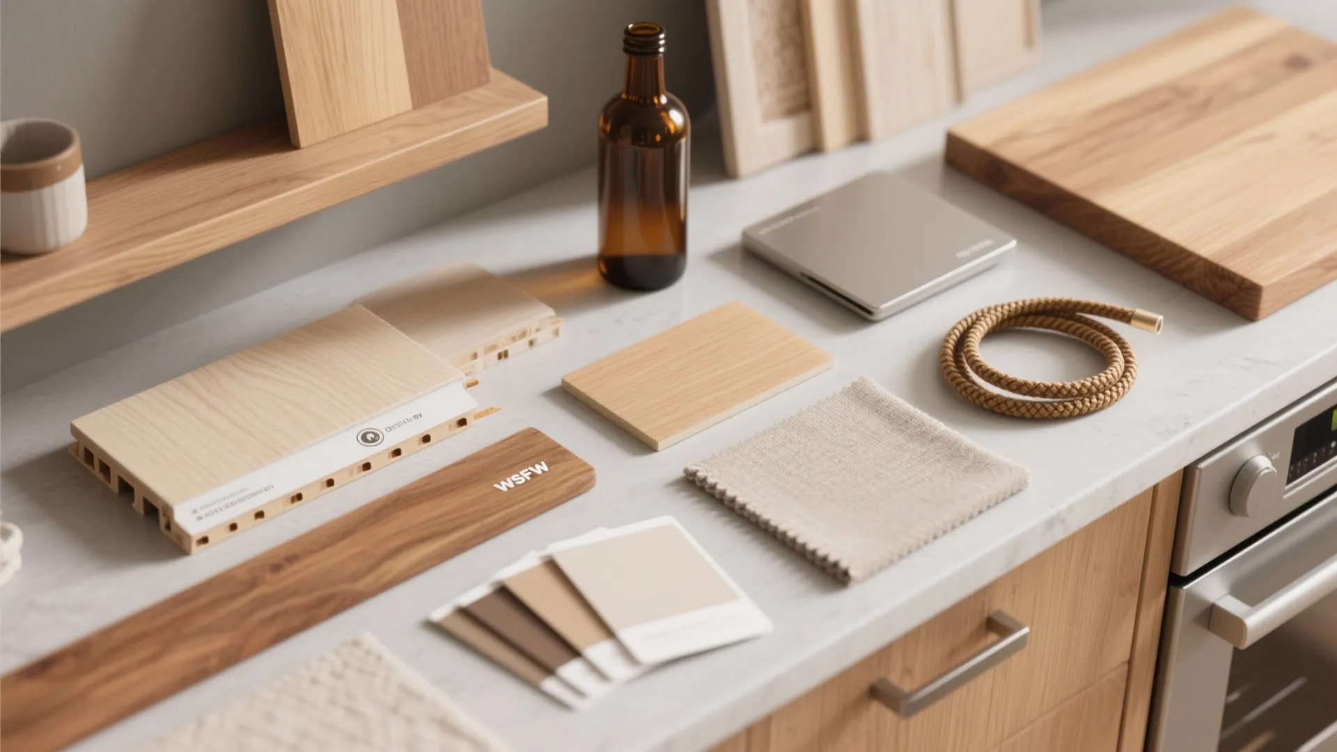 Warm Wood Elements to Counter Screen Fatigue