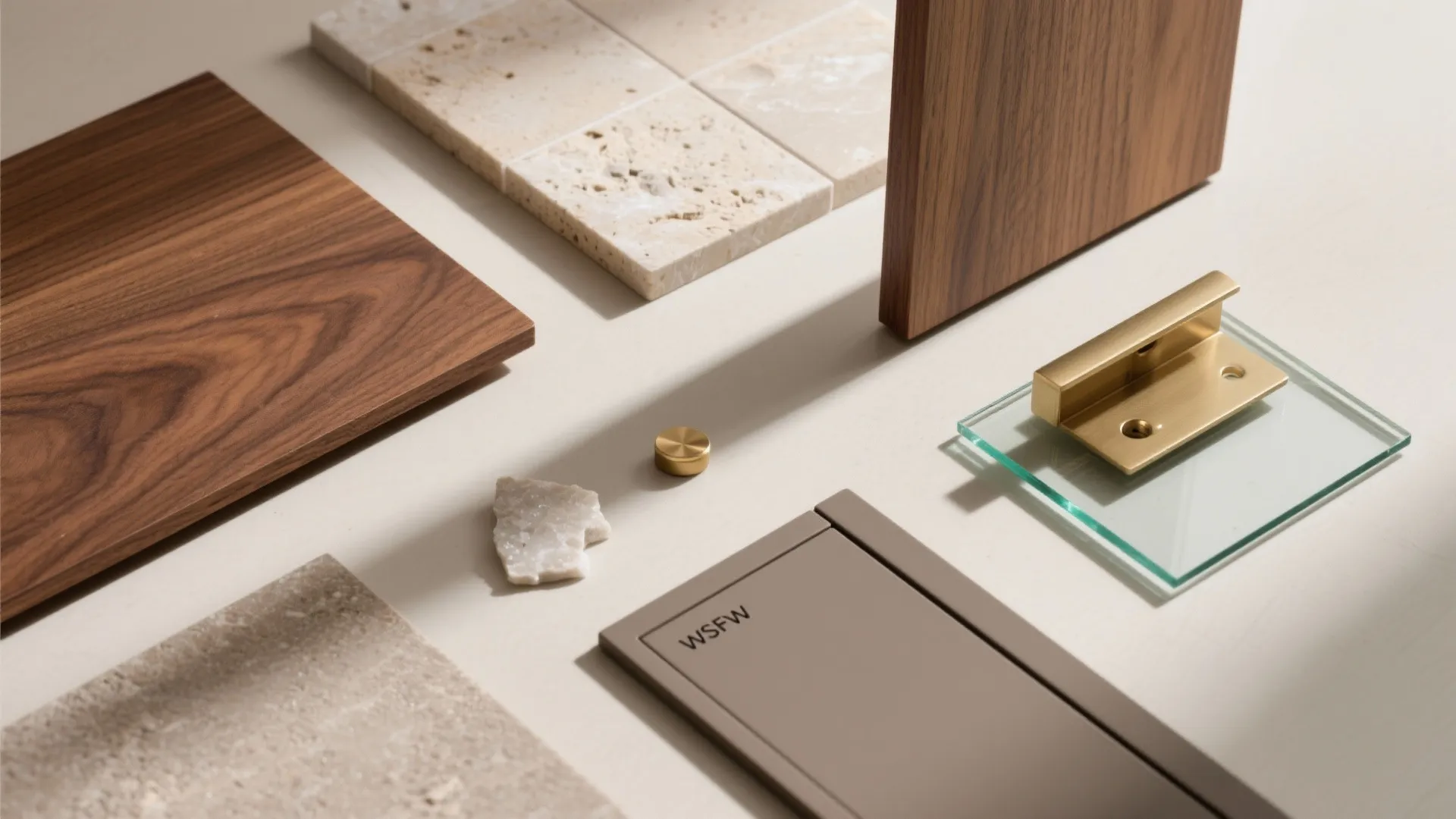 Warm wood elements for a calm, grounded home