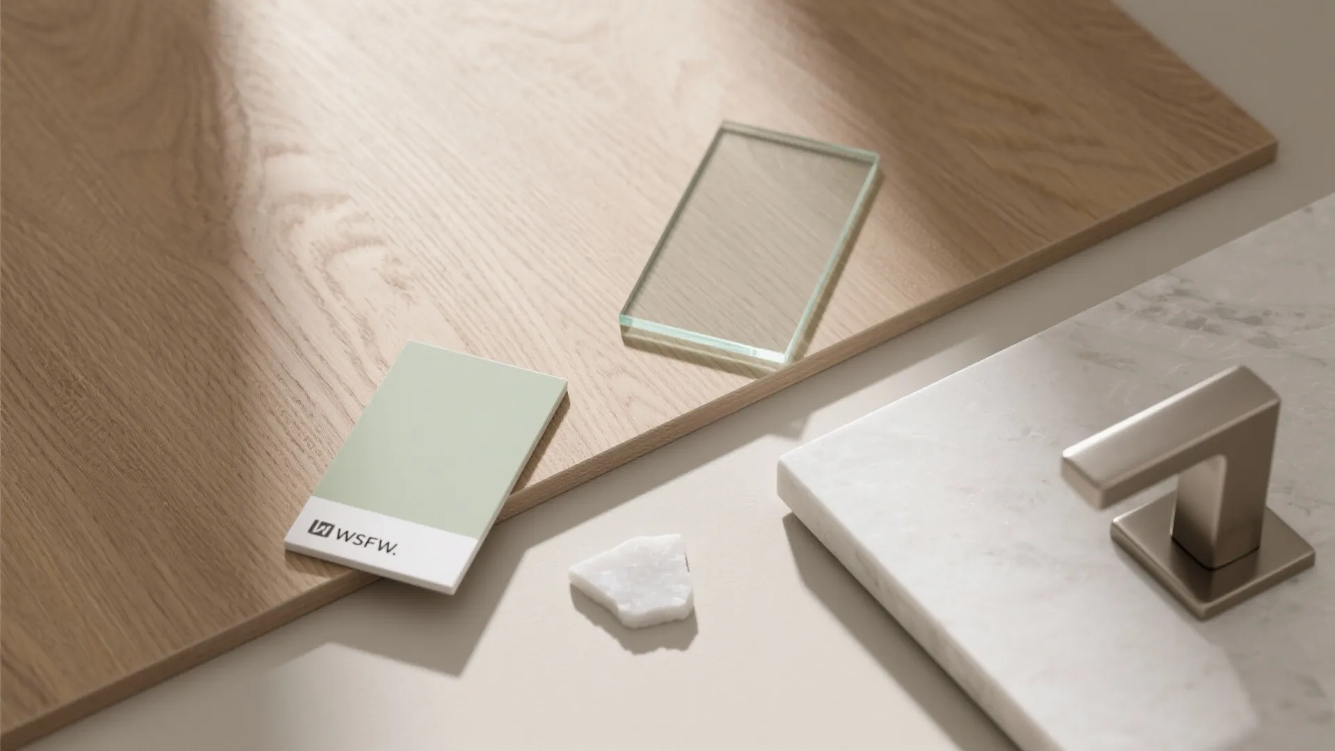 Warmth with Wood—Without Visual Bulk