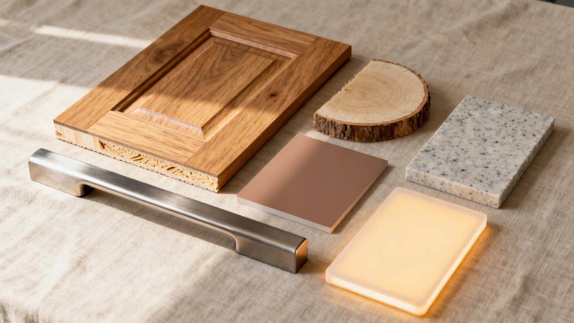 Warm Wood Accents with Durable Cores