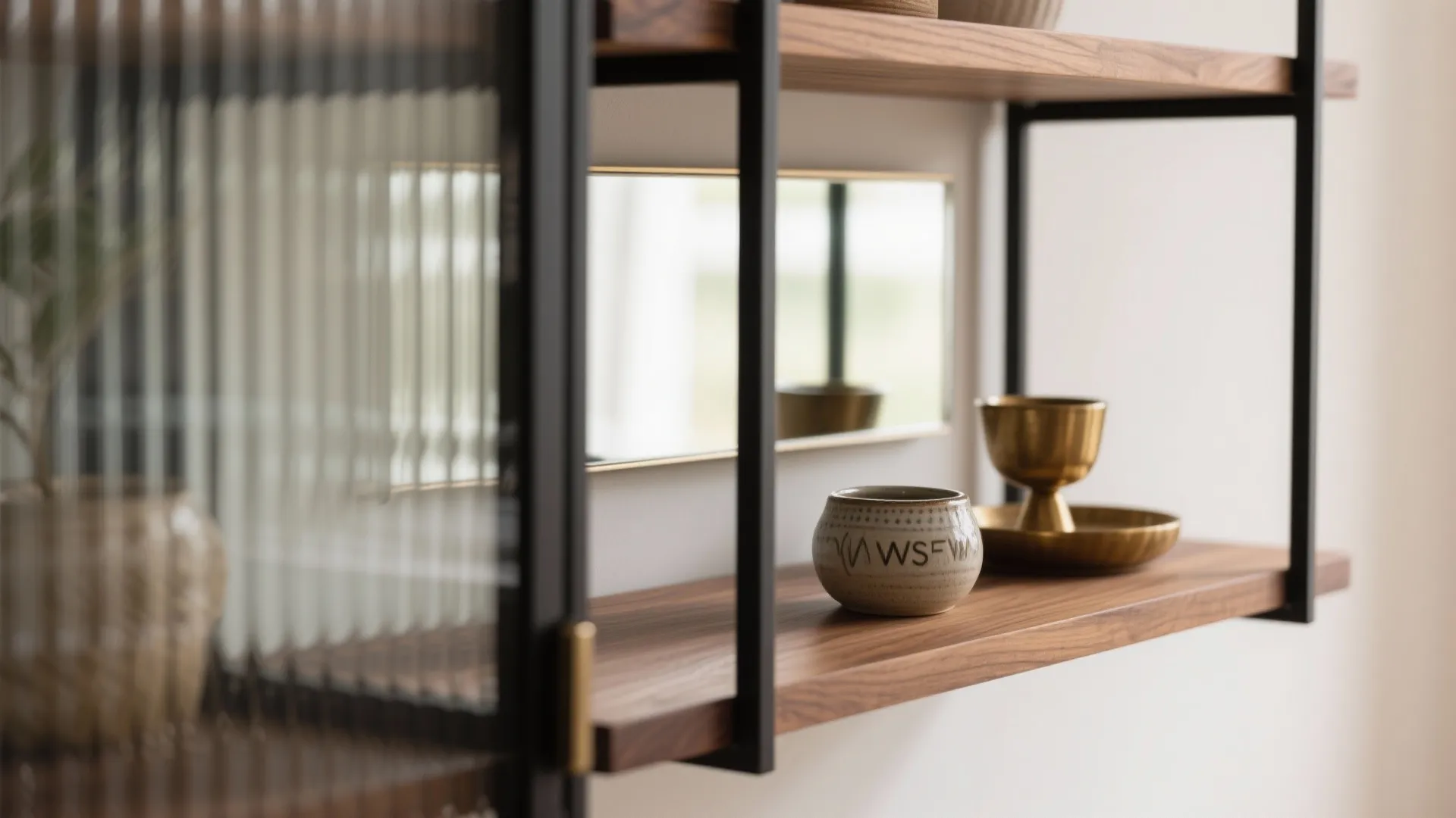 5) Warm Woods, Slim Frames, and Reflective Accents