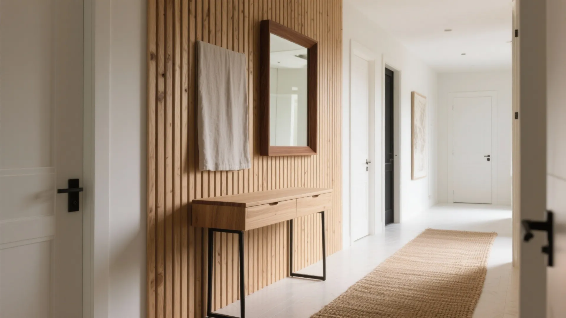 Warm Wood Accents and Texture