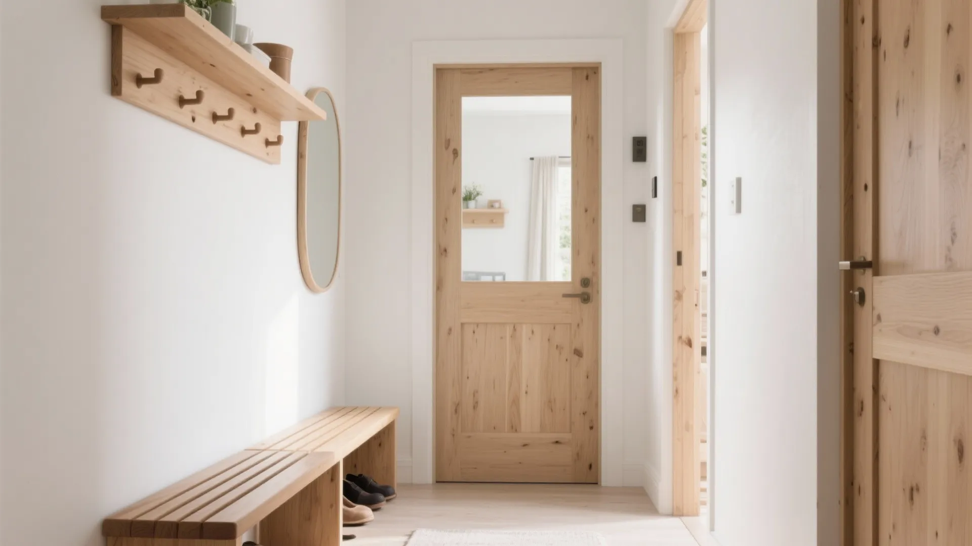 Warm wood touches that feel like a welcome