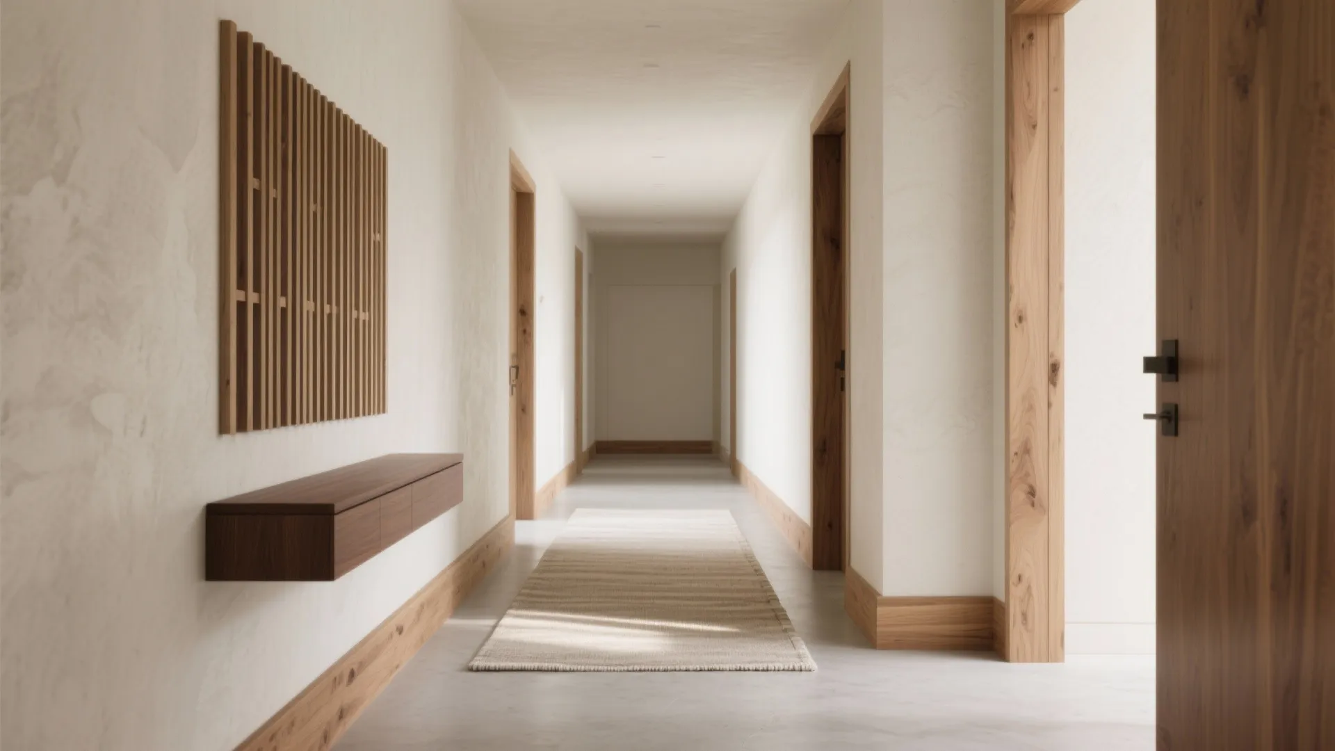 Warm Woods and Tactile Walls