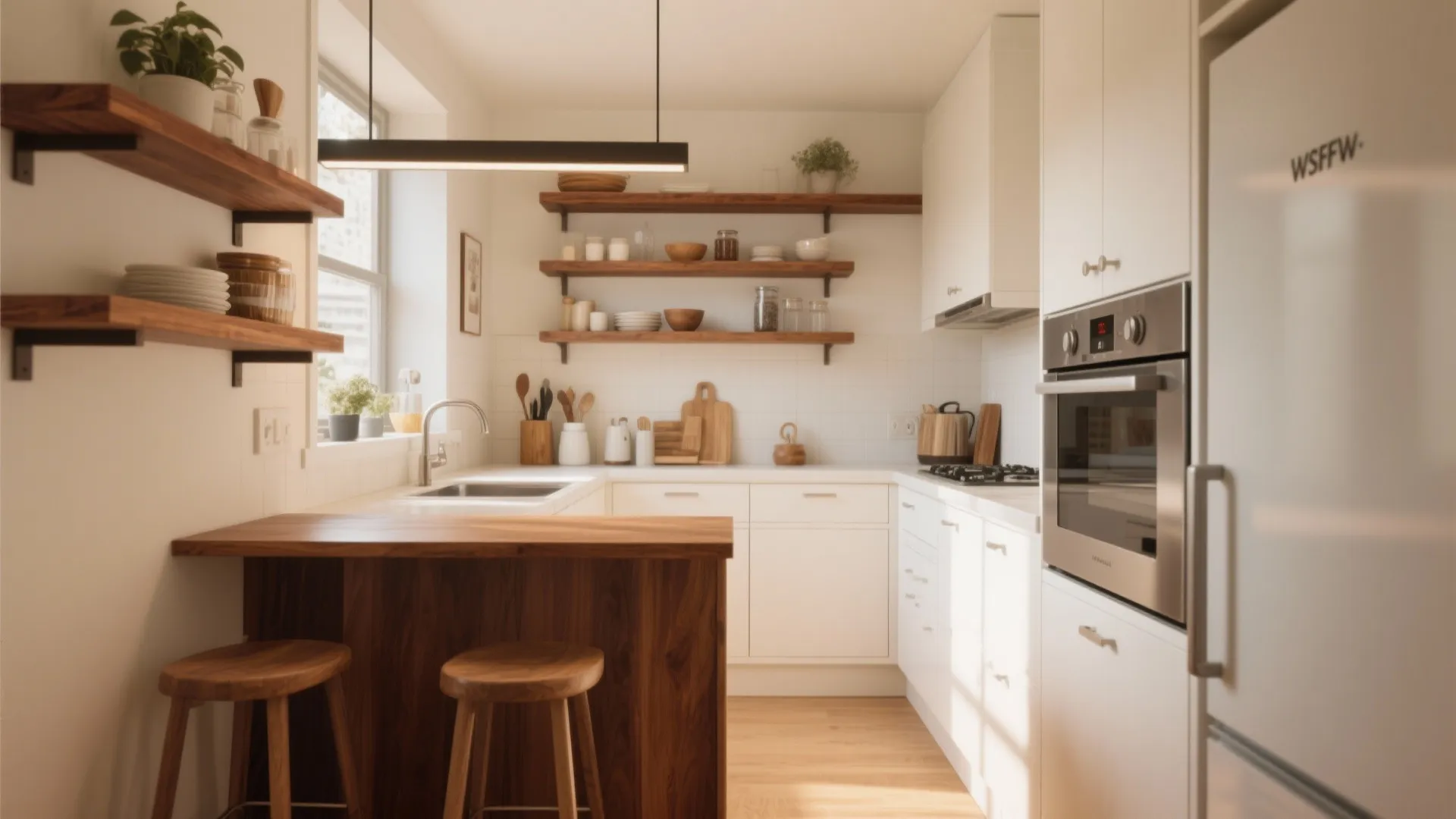 Warm Wood Accents that Add Comfort