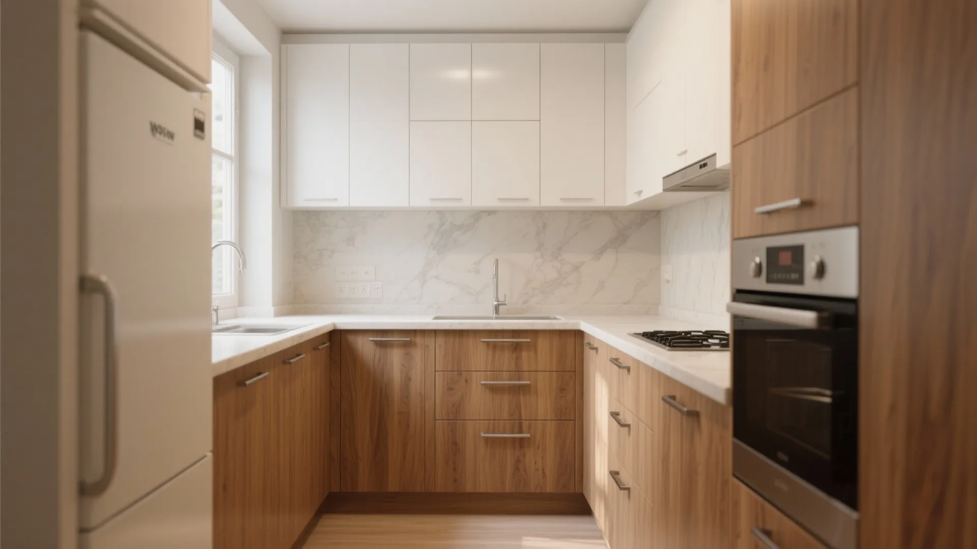 Warm Wood Accents with Durable Finishes