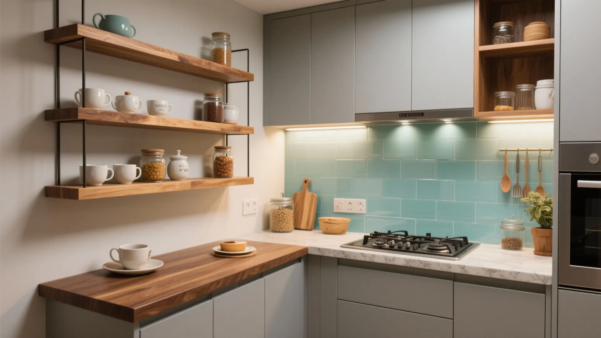 Warm Wood Accents to Add Comfort