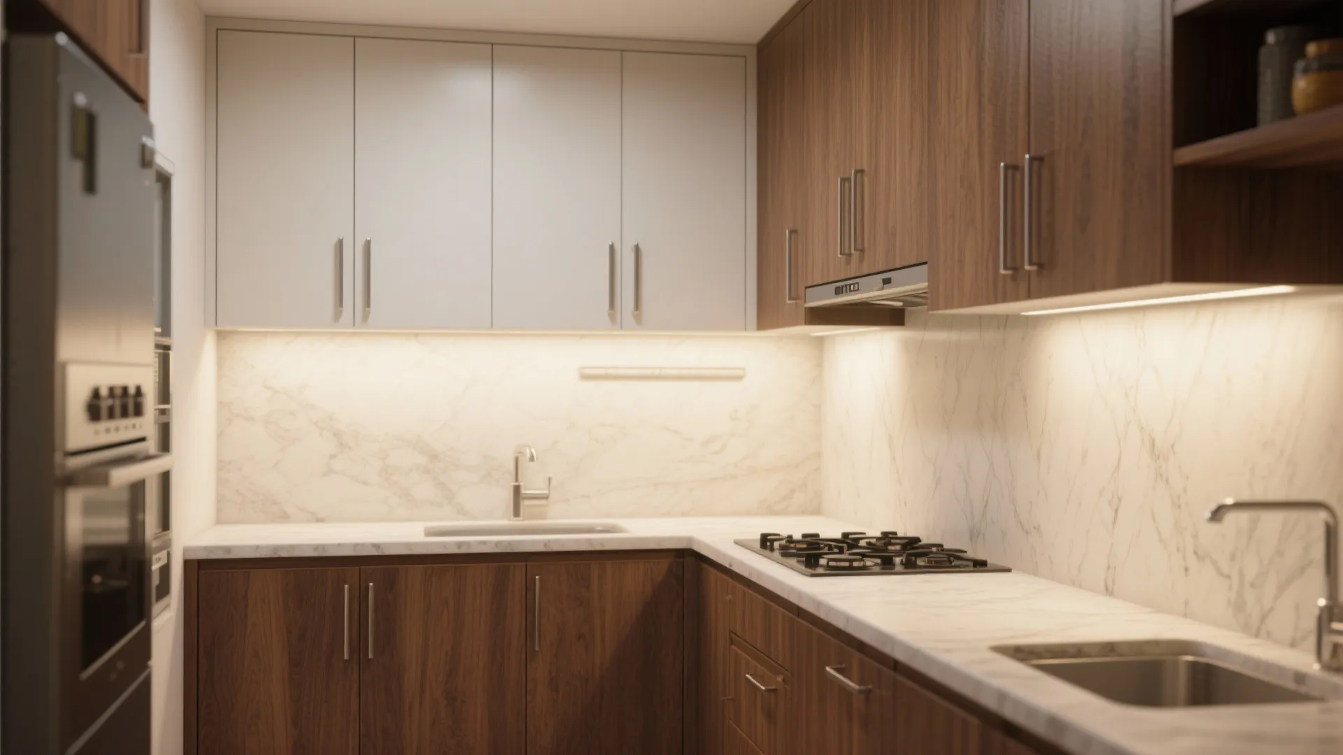 Warm Wood Tones Without the Maintenance