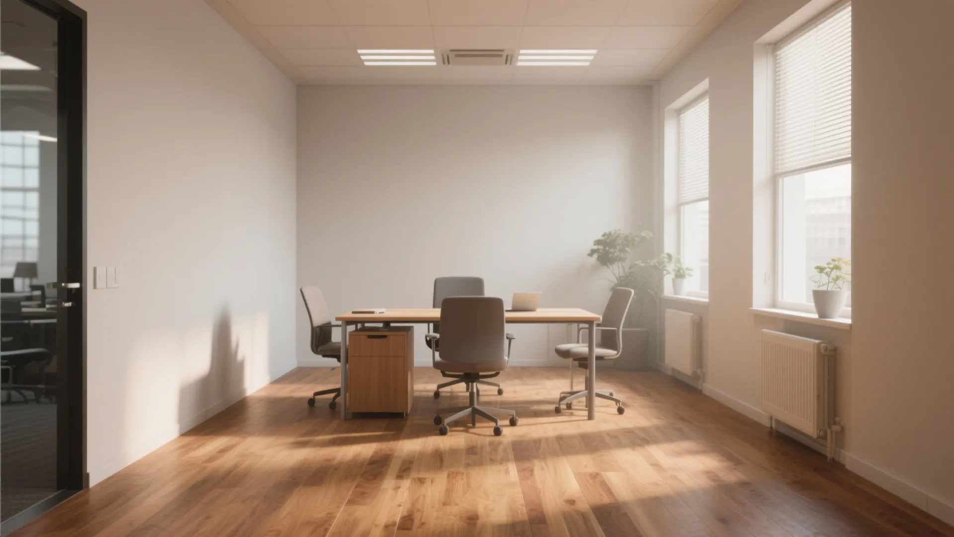 1. Warm Wood Laminate