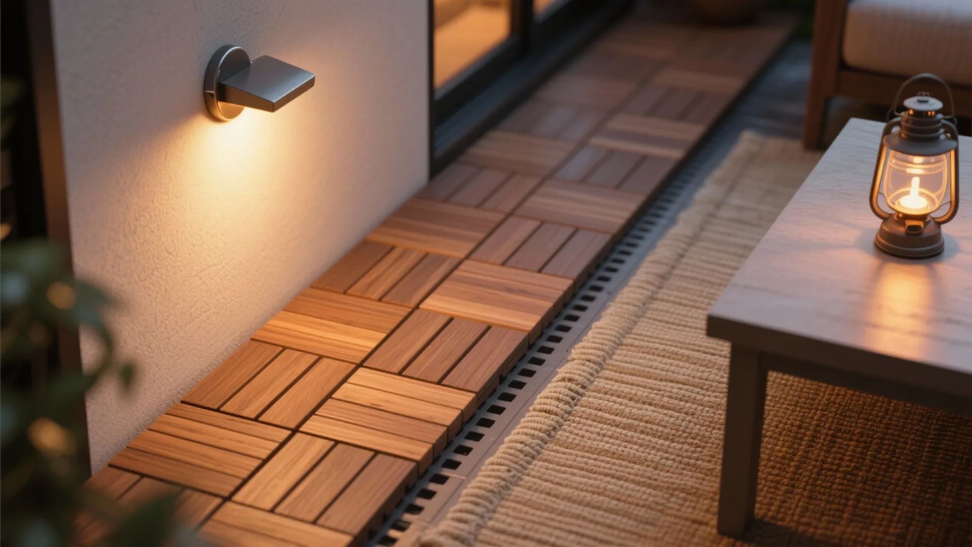 Warm Wood, Soft Lighting, and the Indoors-Out Flow