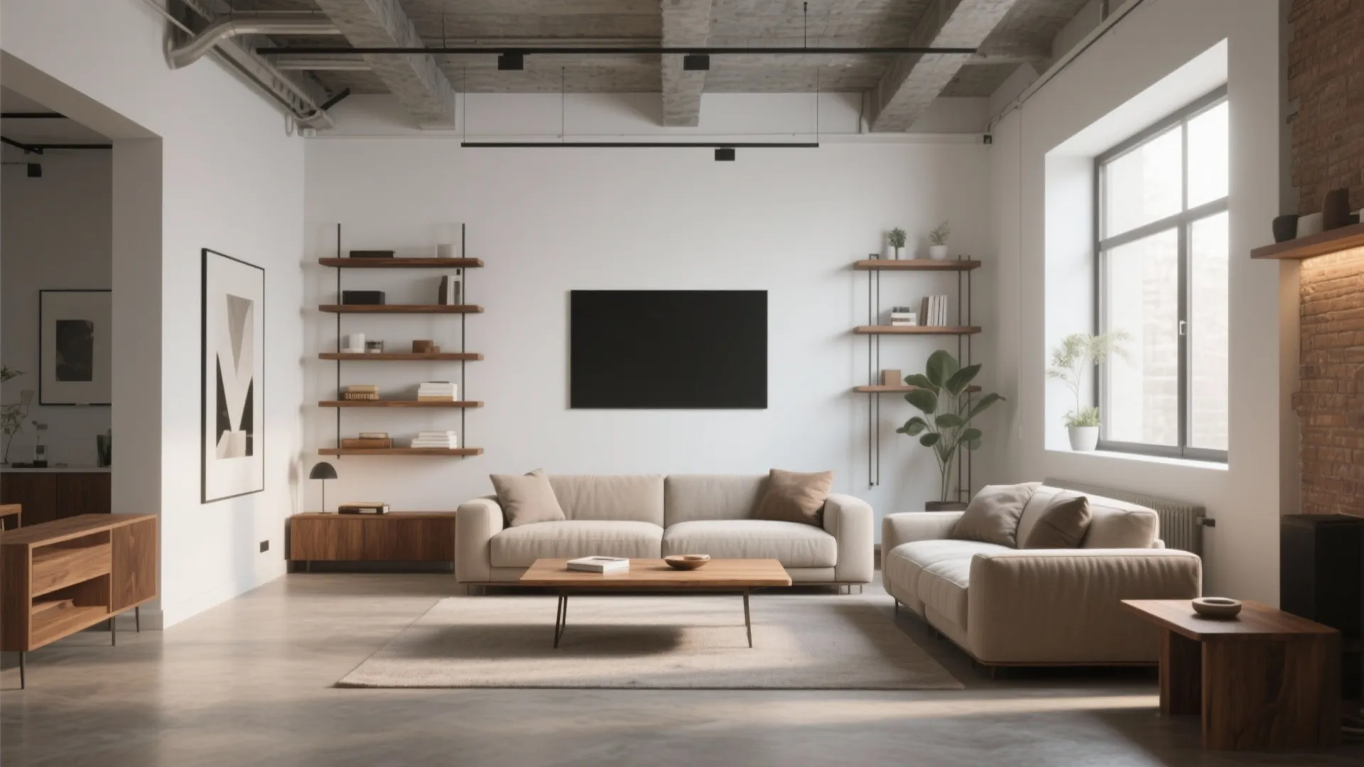 5. Warm Wood Accents