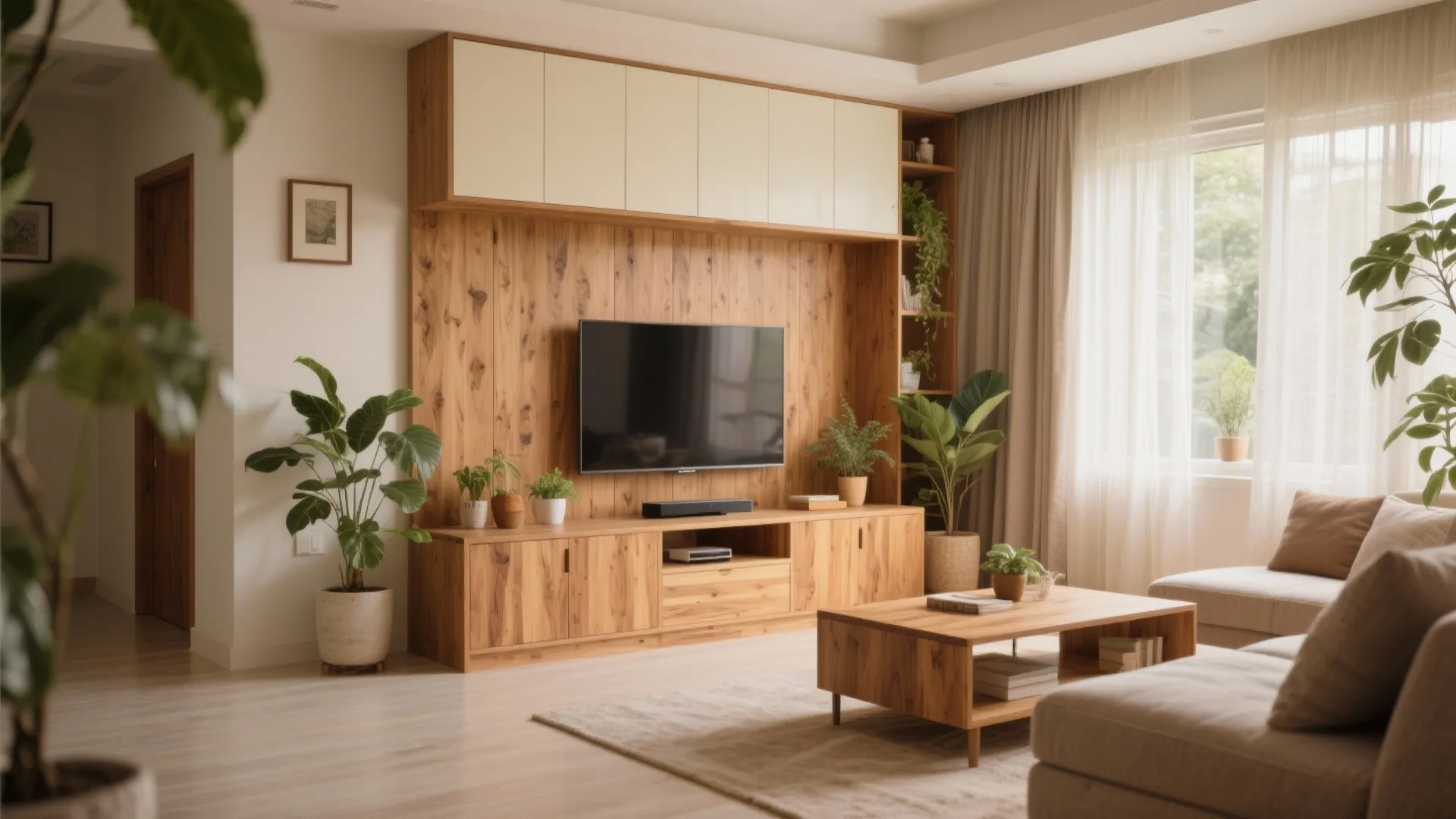 Warm Wood Accents Without Overheating the Palette