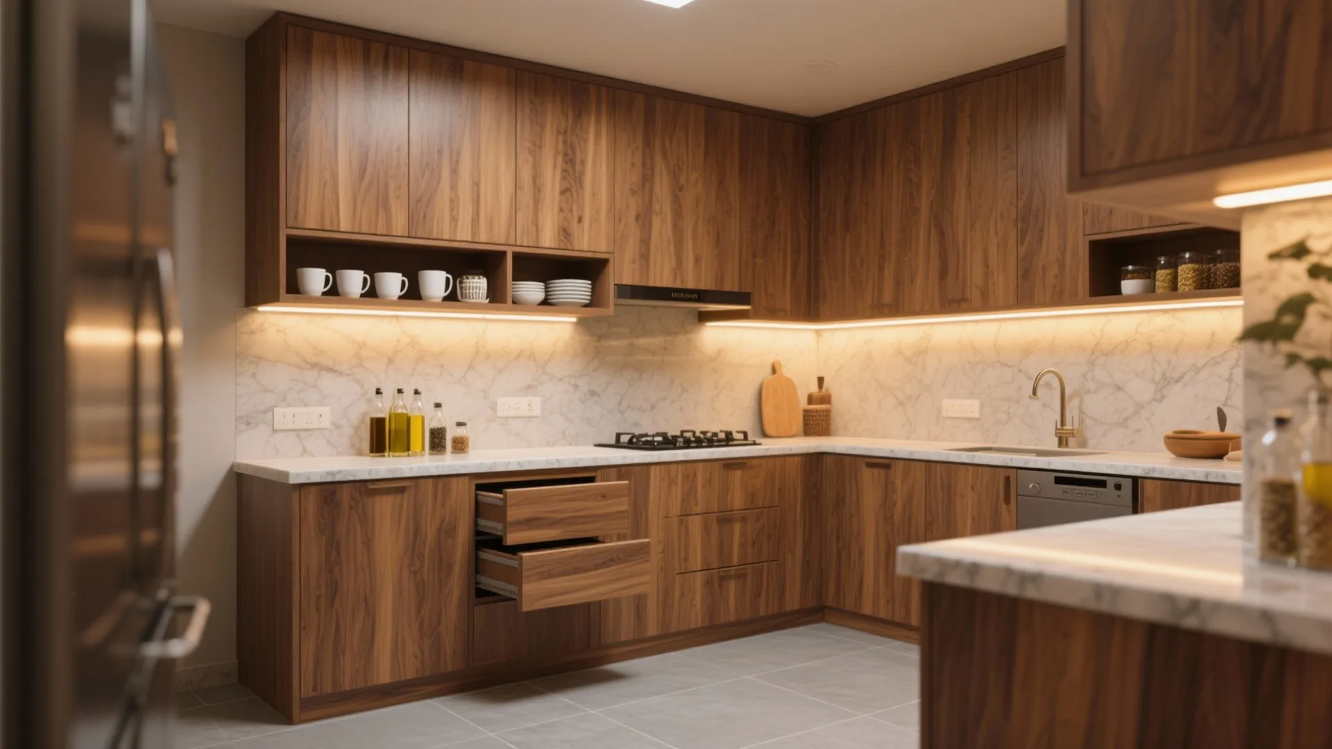 Warm Wood, Local Stone