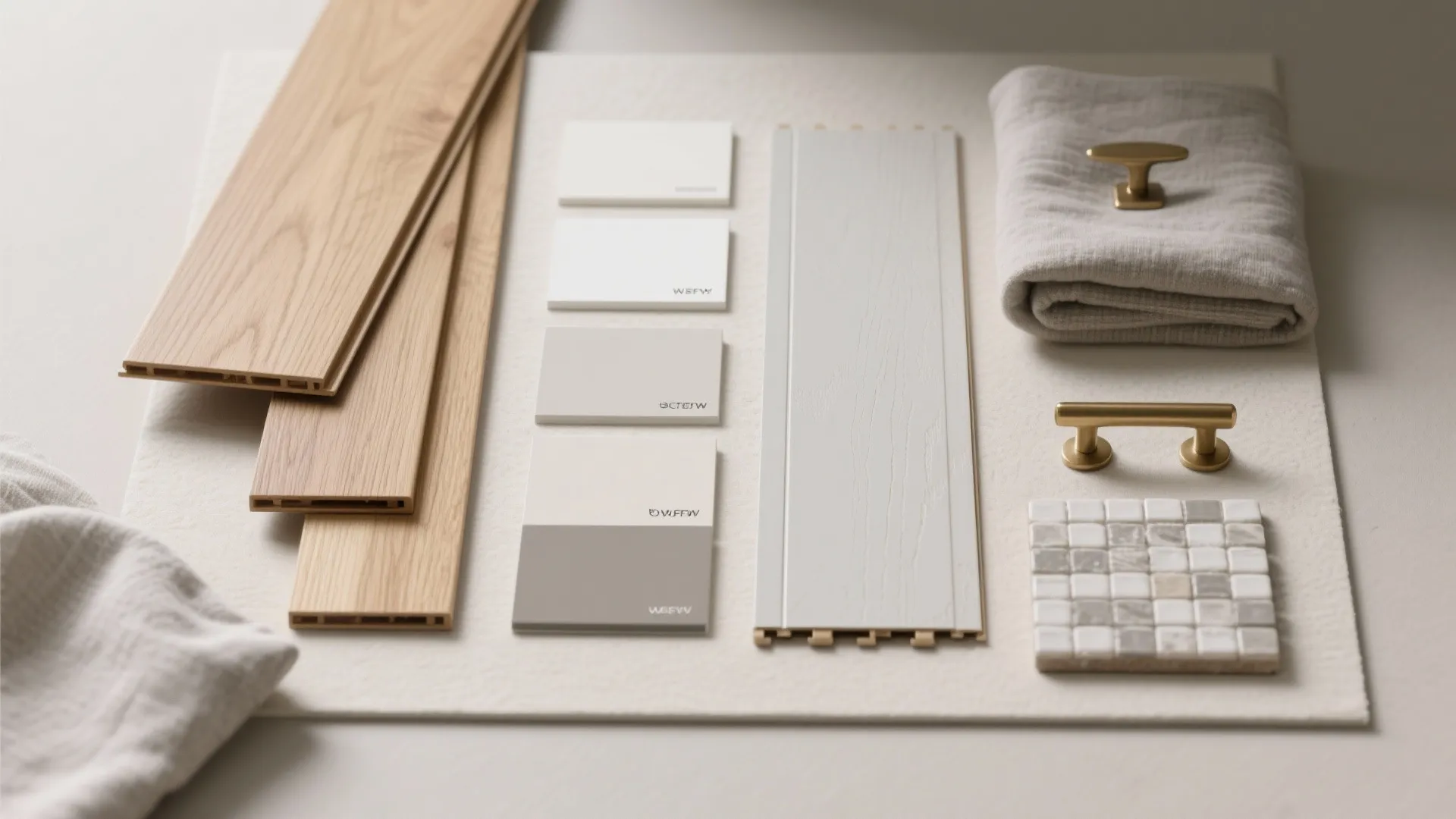 Warm wood and a light-toned palette