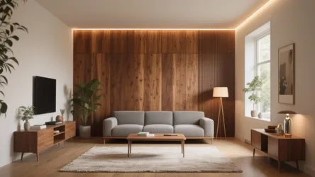 5 Wooden Panel Living Room Ideas