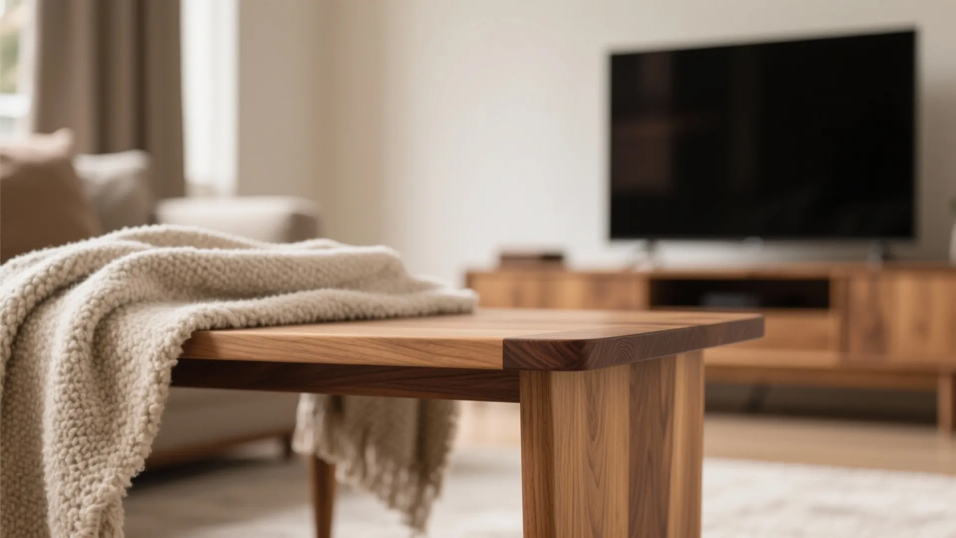 Warm Wood and Tactile Layers