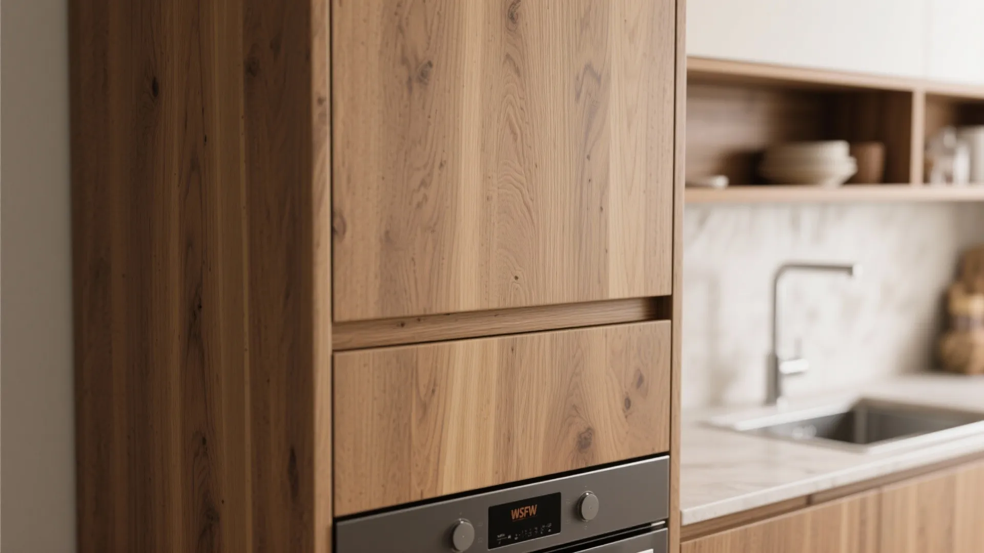 Warm Wood Accents Without the Maintenance Headache