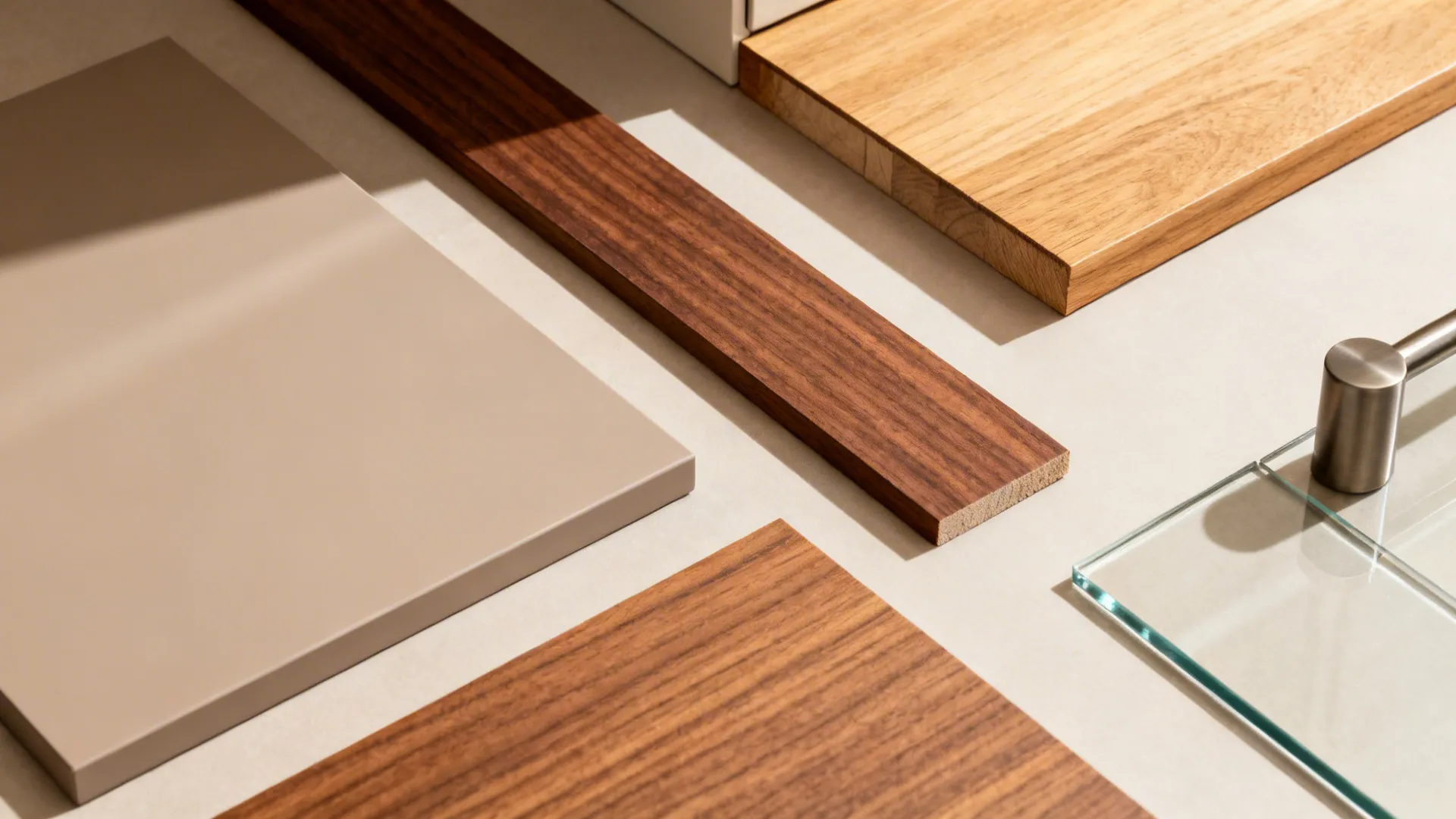 Warm Wood Accents with Seamless Lines