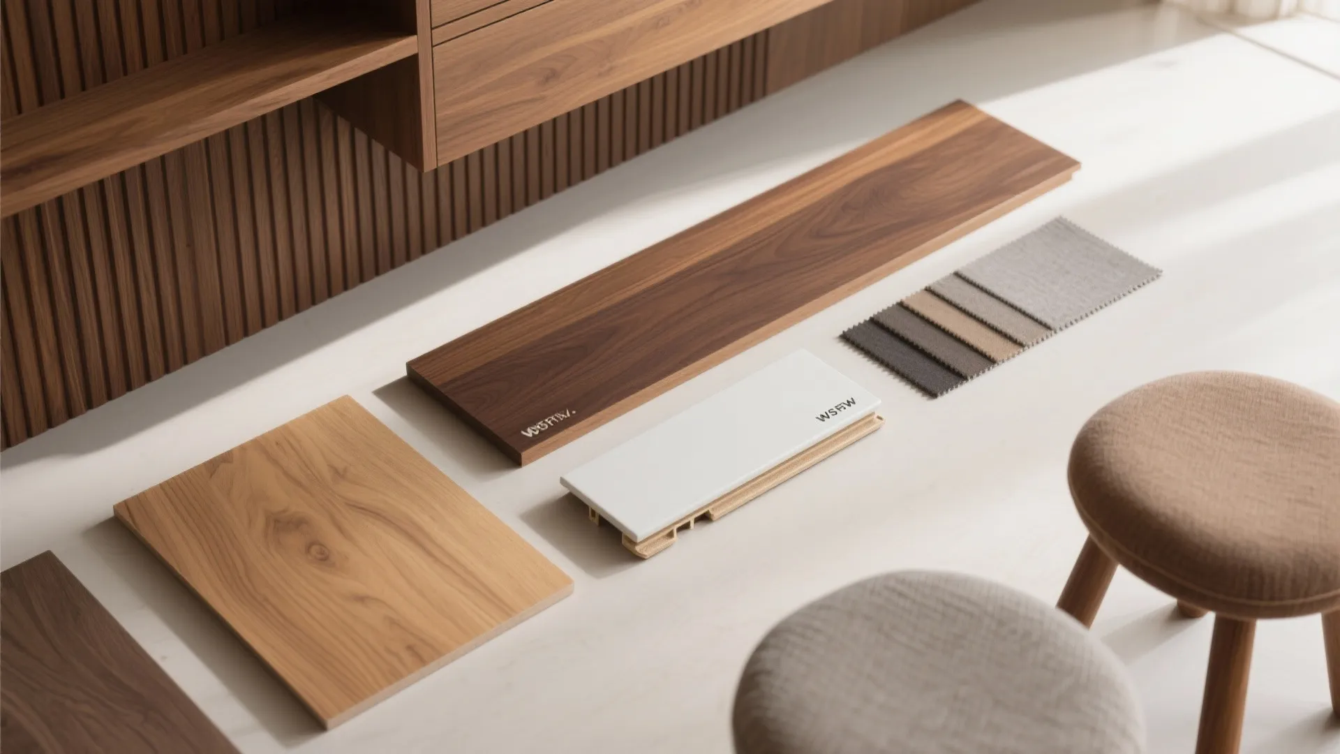 Warm Wood Elements Tie the Space Together