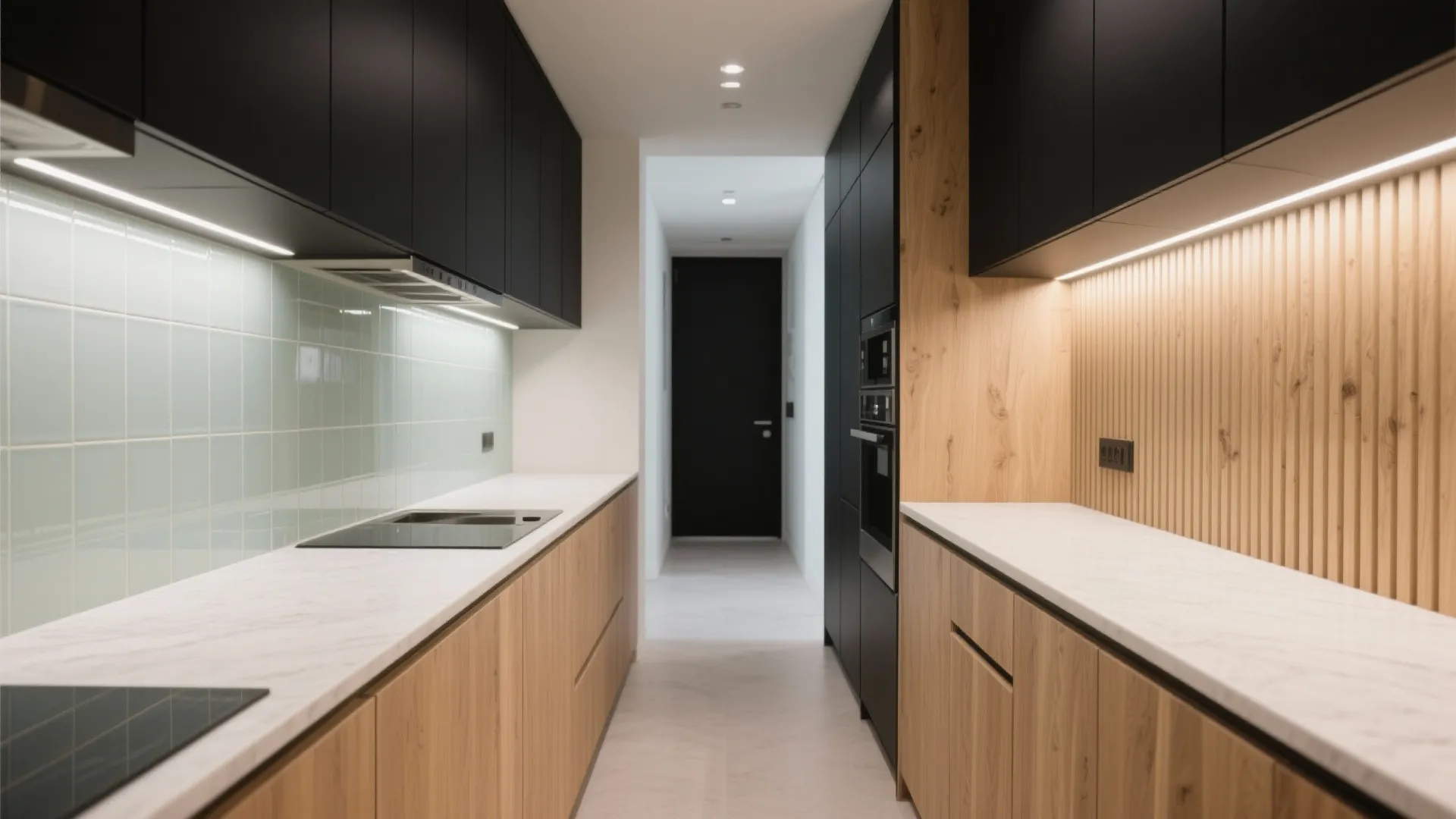 Warm Wood and Matte Black, Carefully Balanced