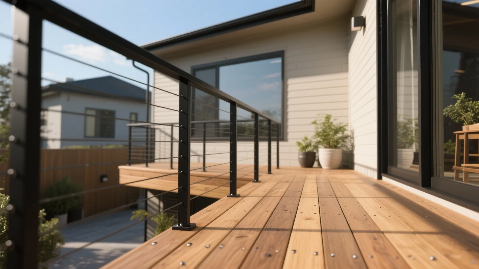 Material Palette: Warm Woods & Durable Metals