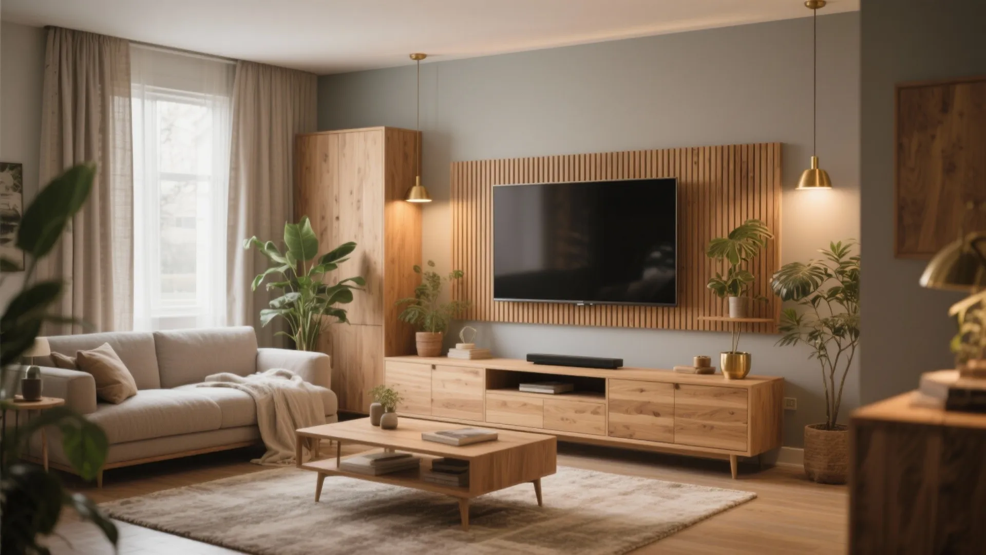 Warm Wood + Calm Neutrals for Long-Term Comfort