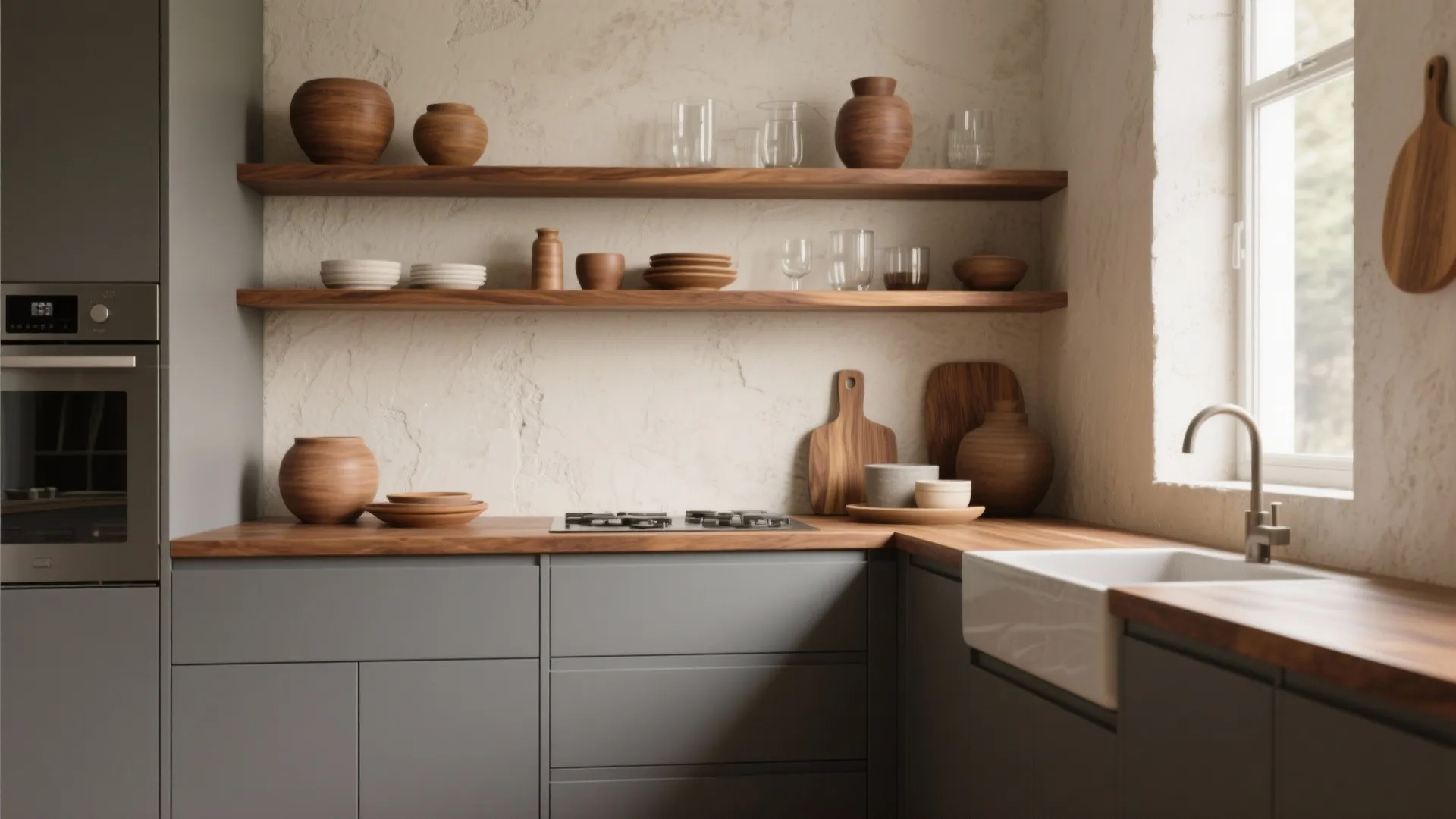 1. Warm Wood Pairings for Soft Contrast