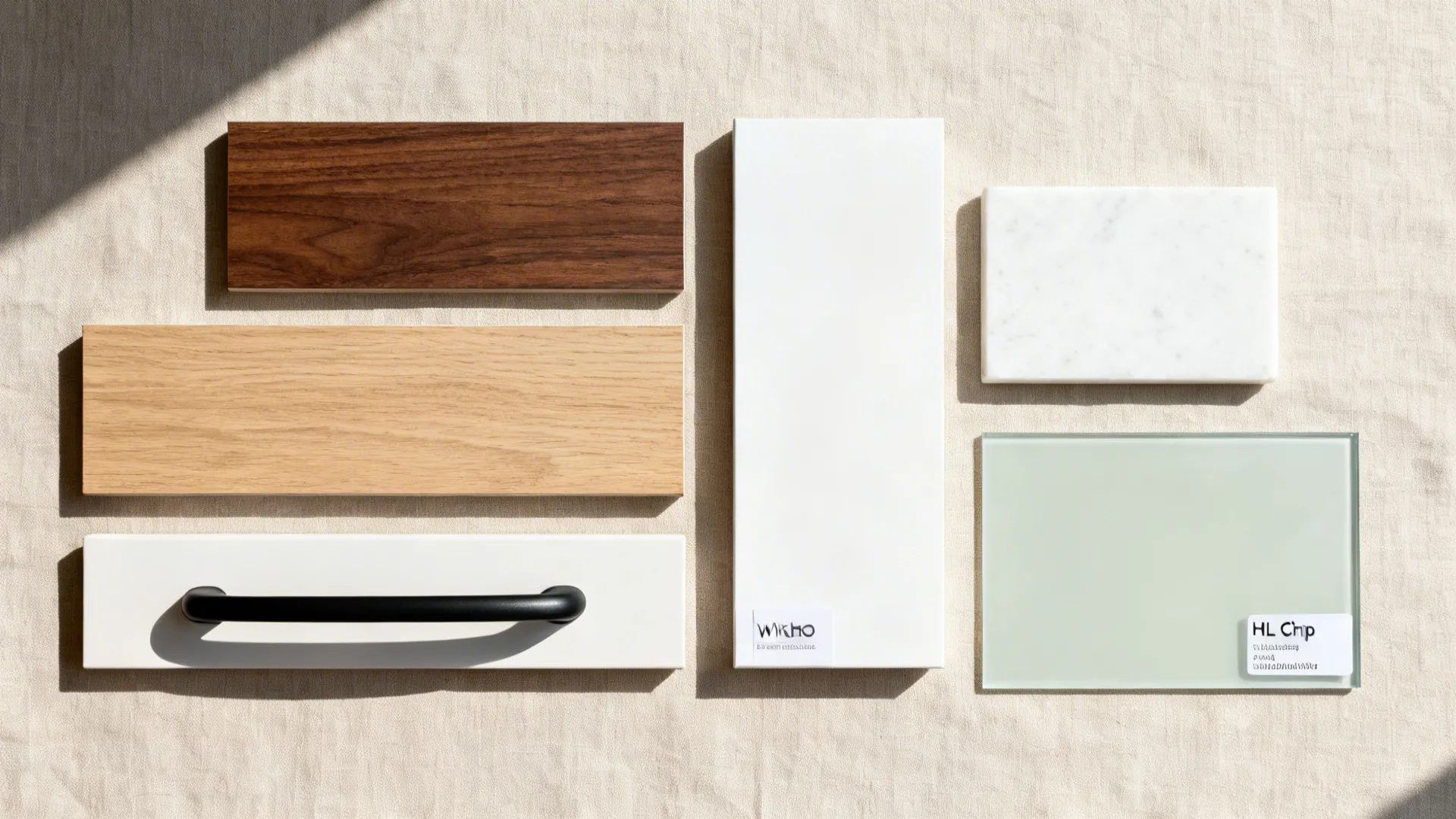 Warm wood tones with durable finishes