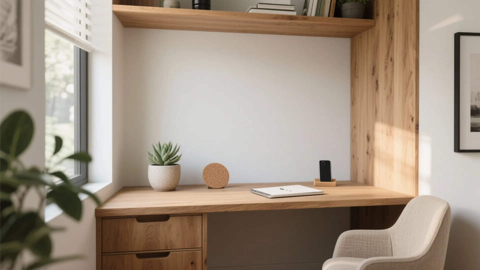 Warmth and Wellbeing: Wood Tones, Plants, and Break Rhythms