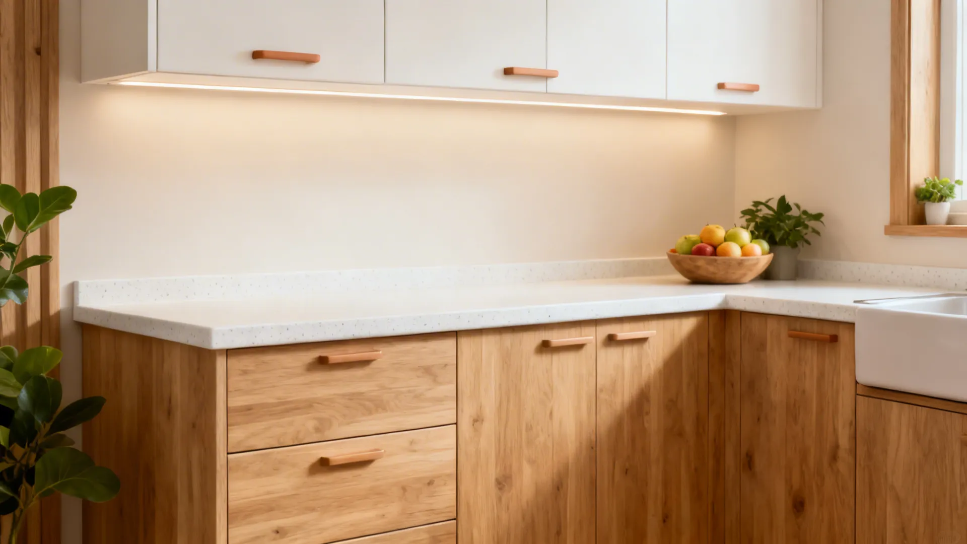 Warm Wood Accents with Durable Finishes