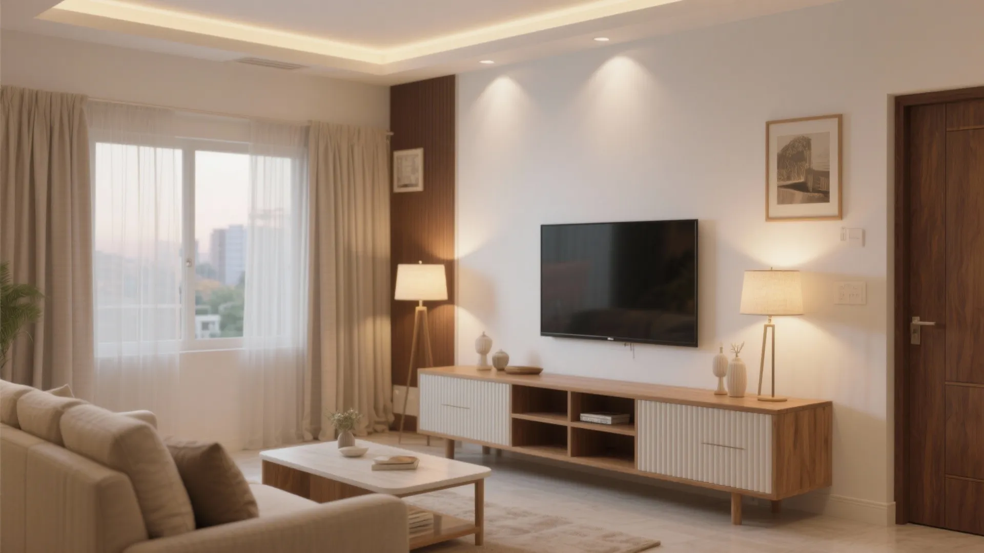 Warm Wood with a Light Palette