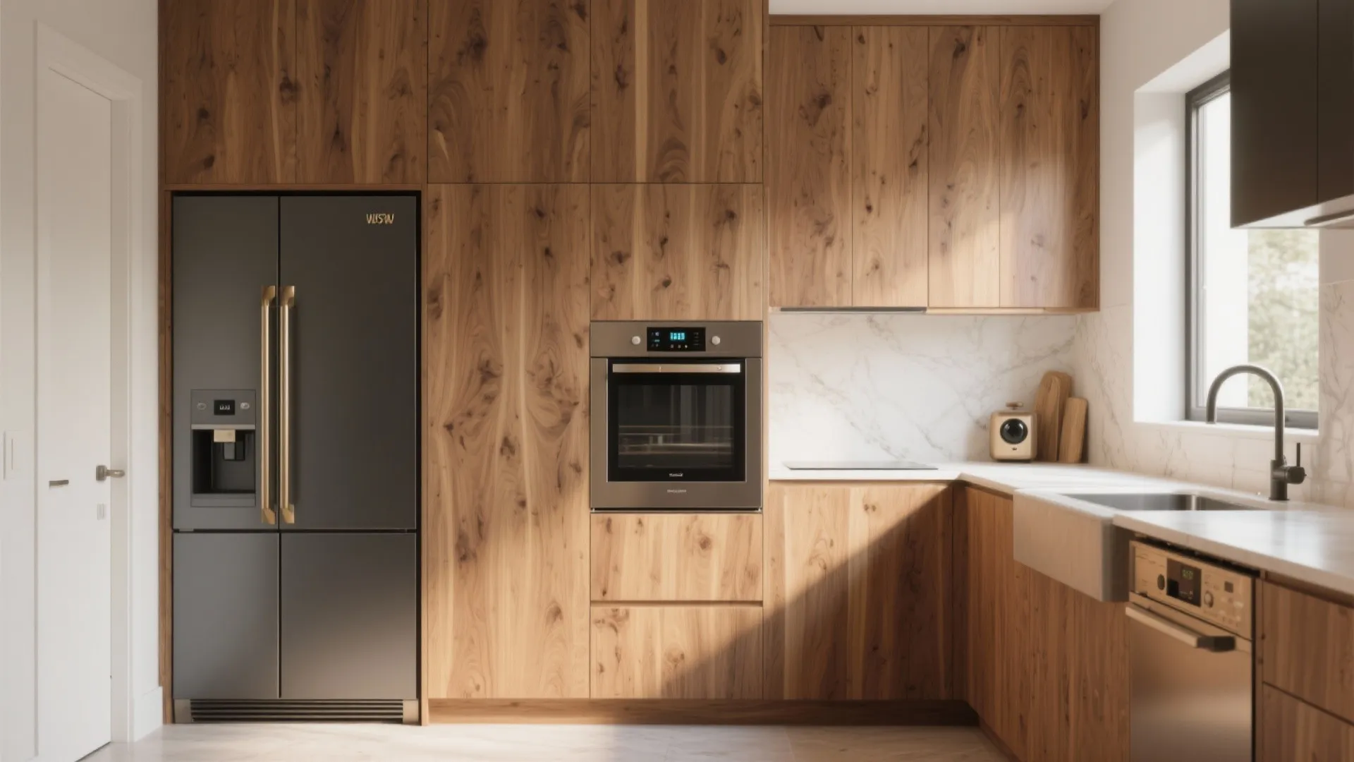 Warm Wood Meets High-Tech