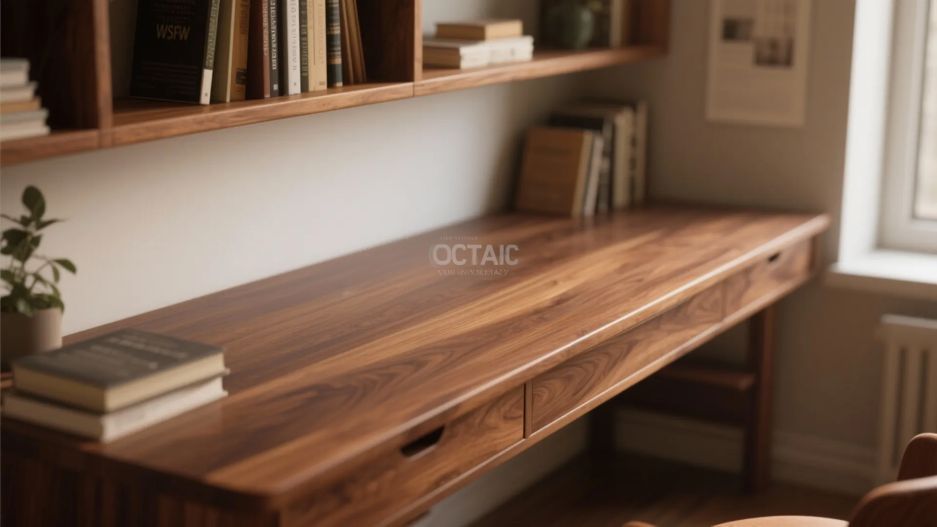 Warm wooden finishes for comfort