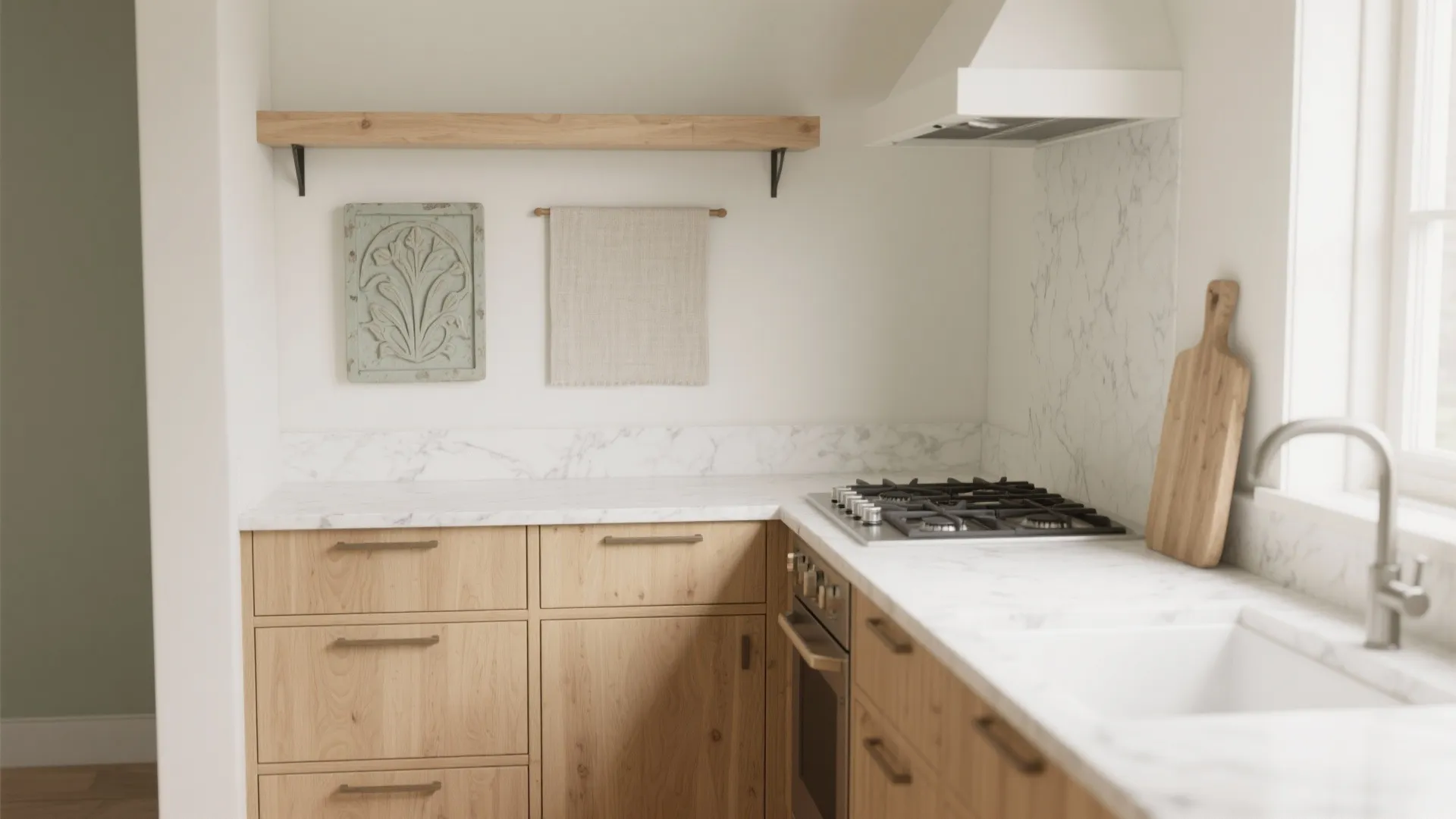 Warm Wood Accents plus Tactile Plaques