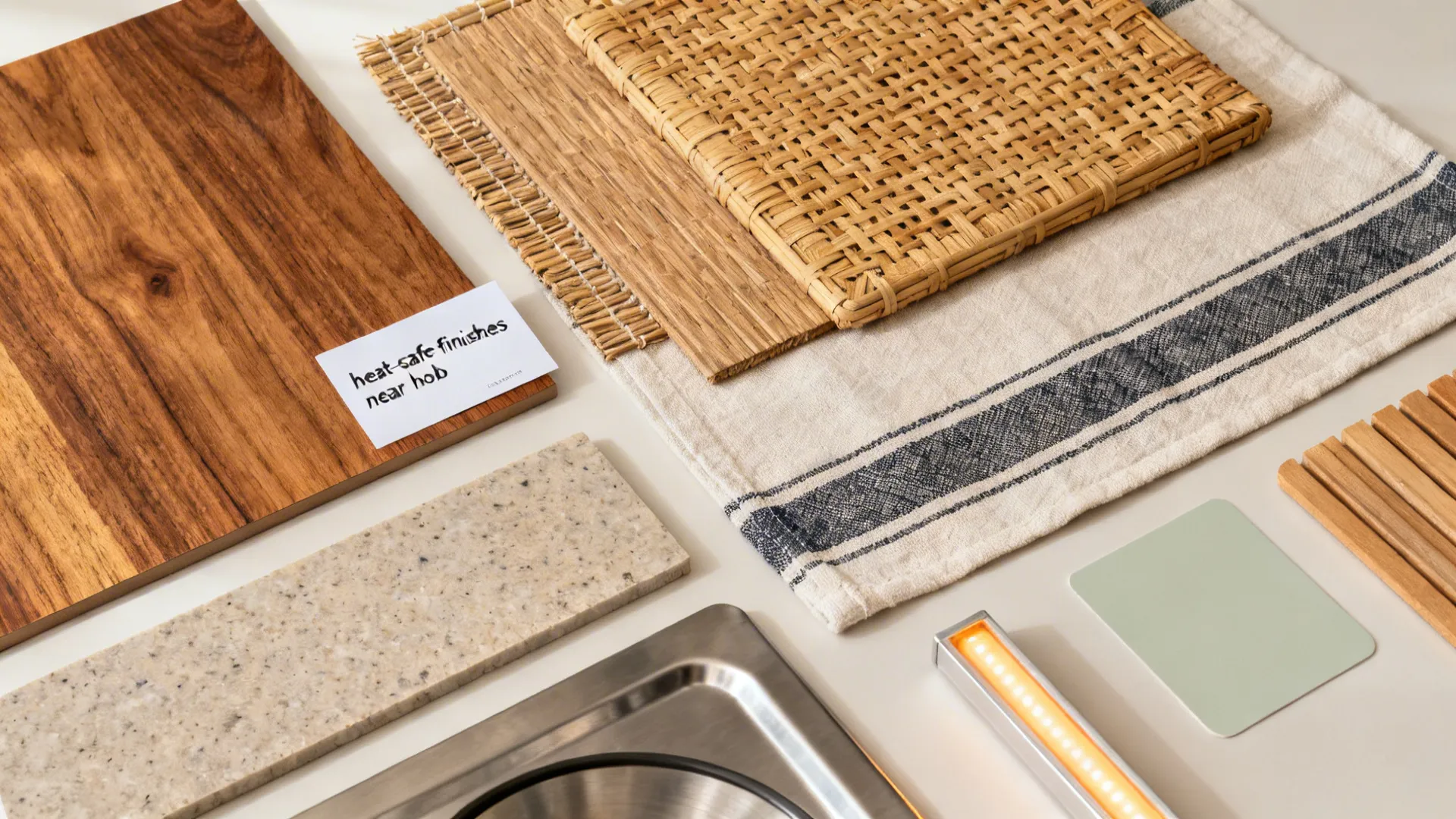 Warmth with Wood and Textiles (But Heat-Safe)