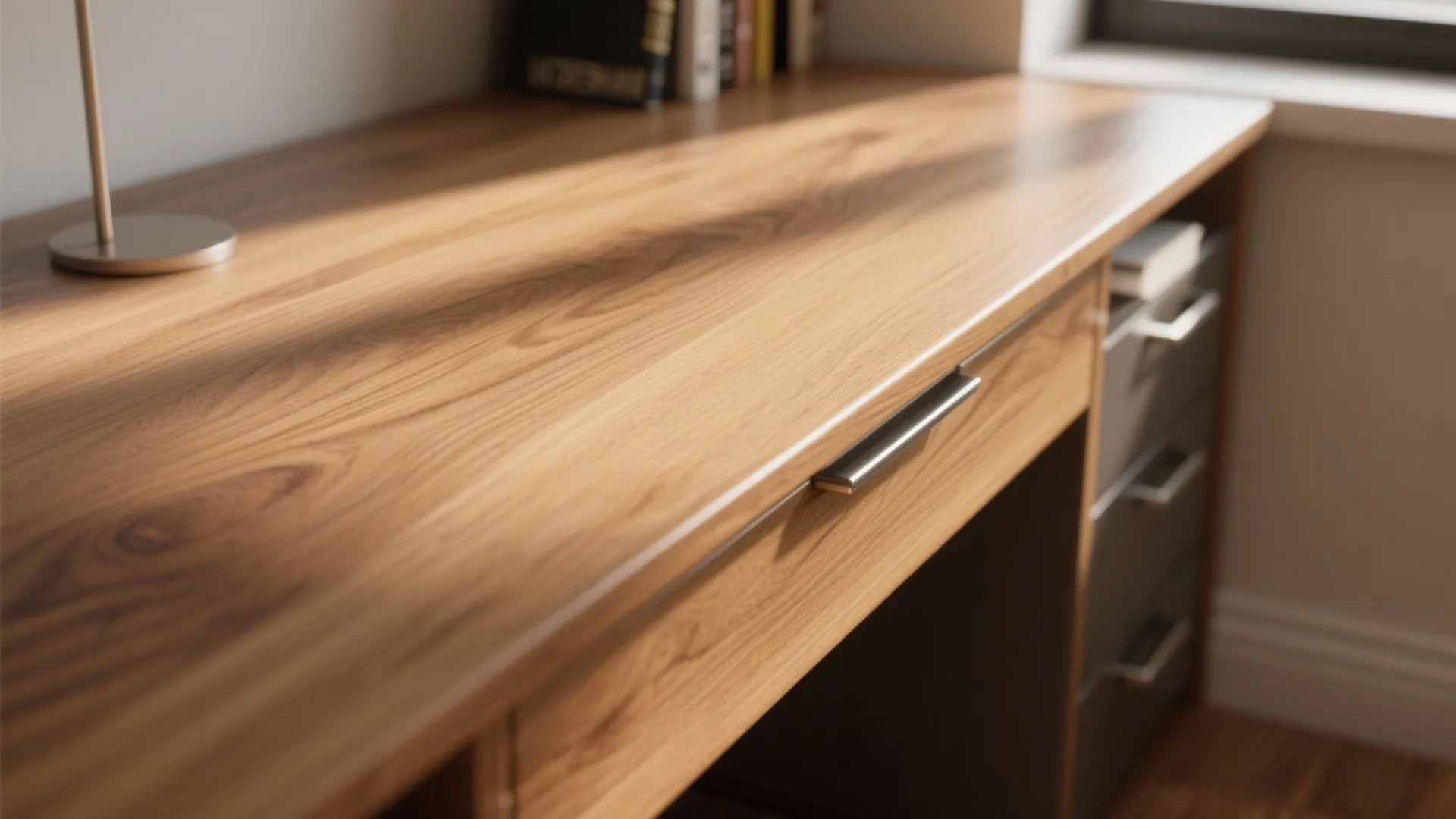 Warm wood textures for comfort