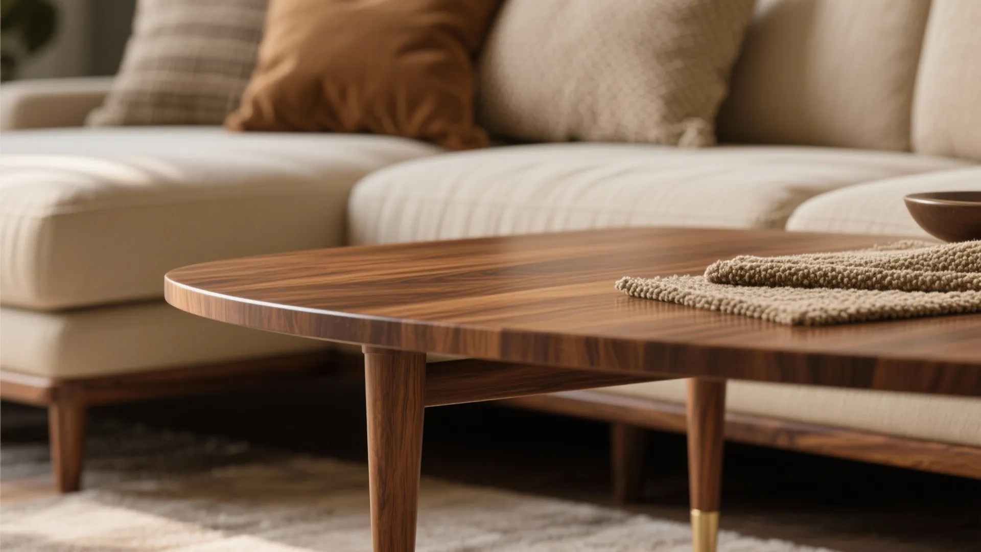 Warm Wood and Luxe Textures