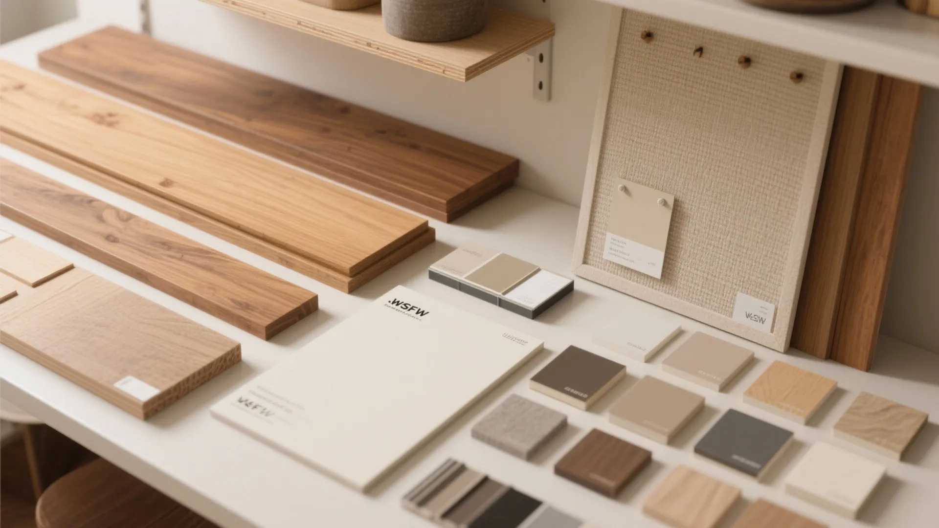 Warm wood tones for a calmer atmosphere