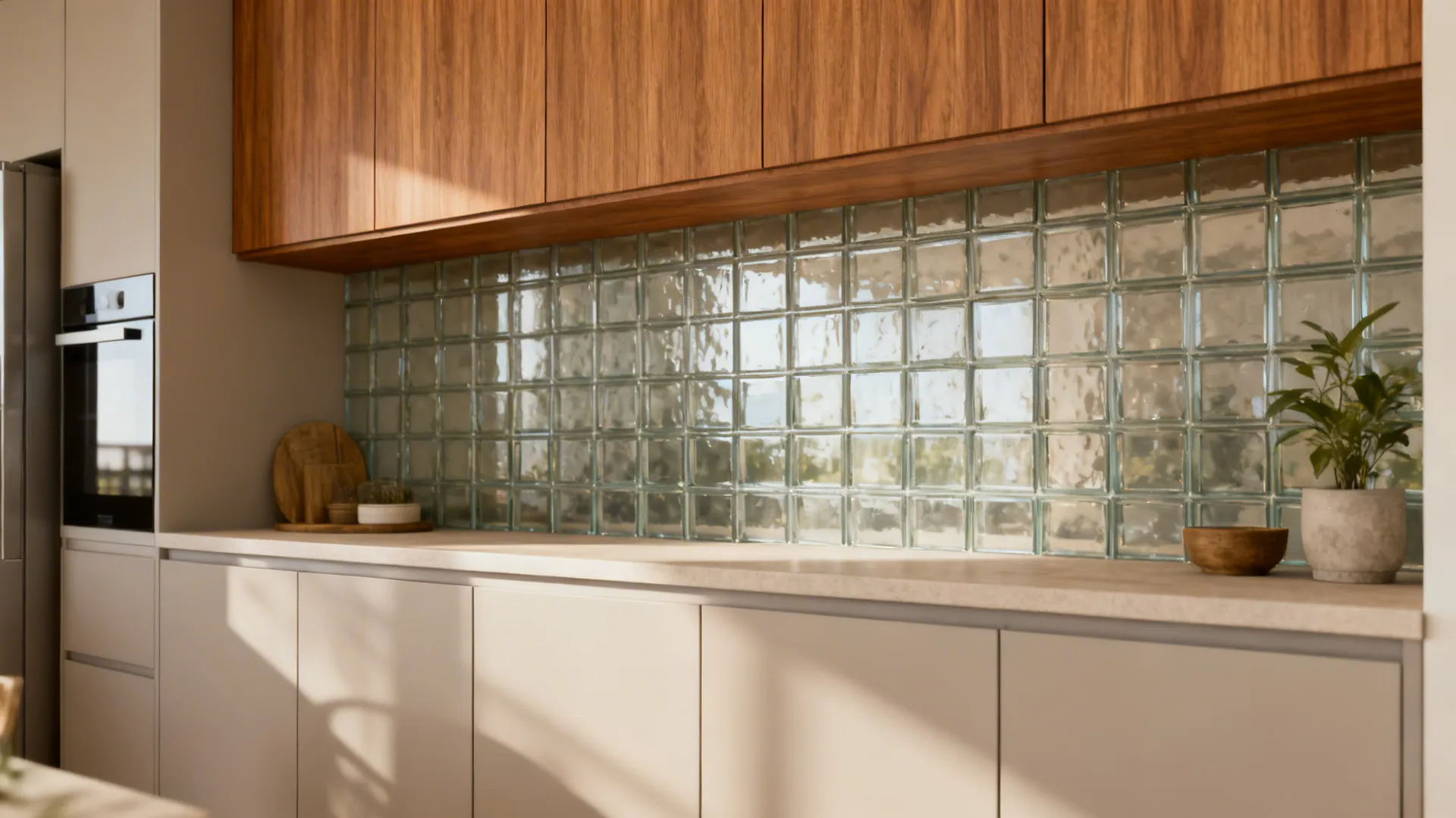 4) Warm wood tones that won’t warp or fade