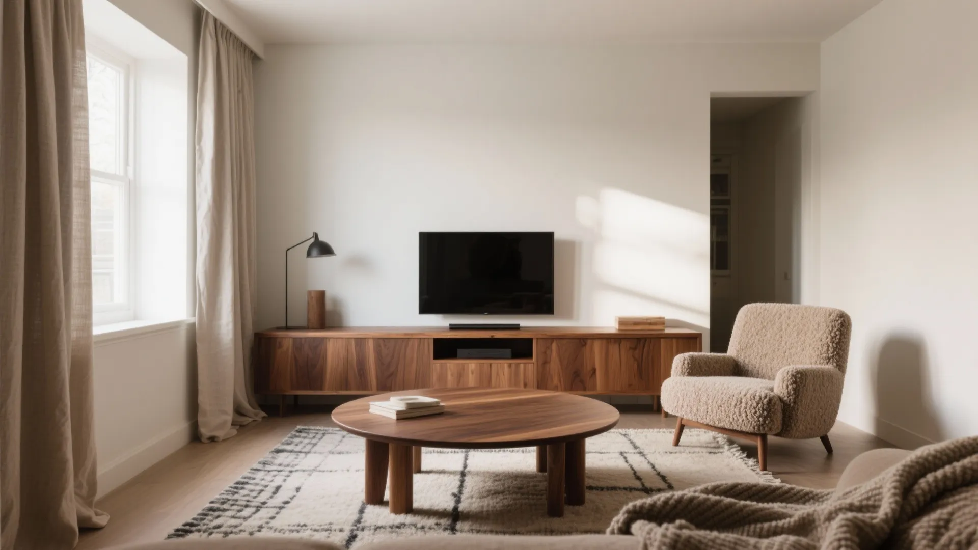 Warm Wood Elements and Honest Textures