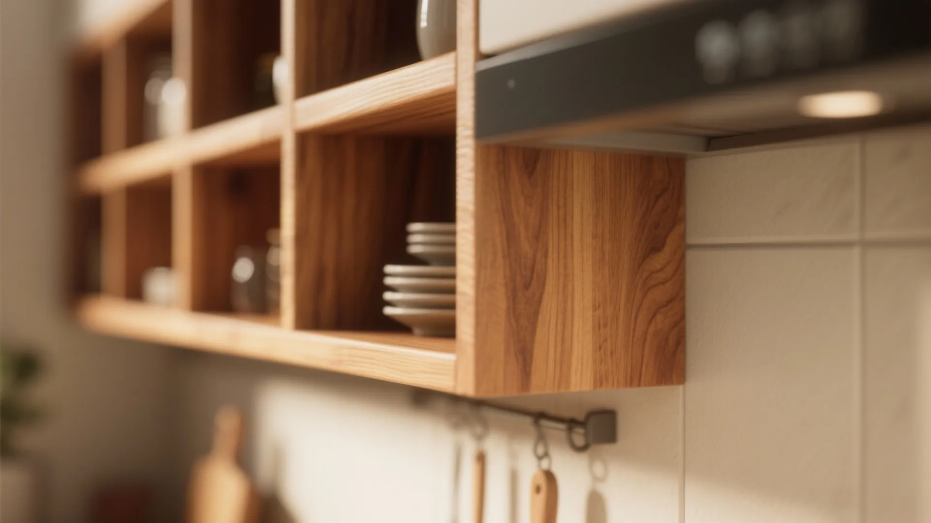 Warm Wooden Accents for Comfort