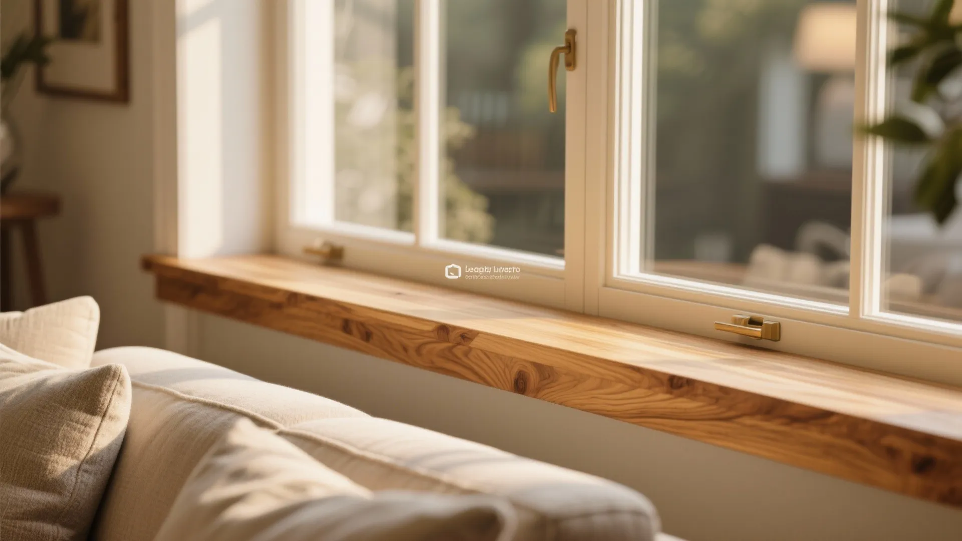 10. Warm Wooden Finish