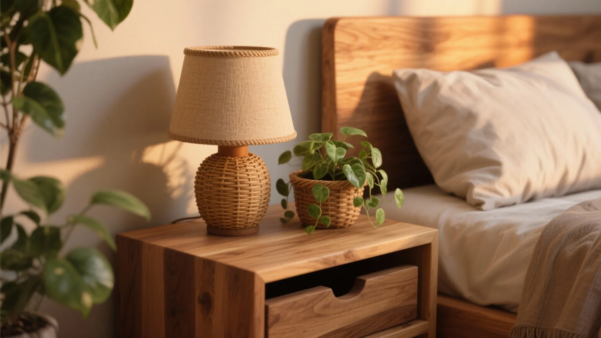 [Section] Warmwood Accents and Biophilic Touches]