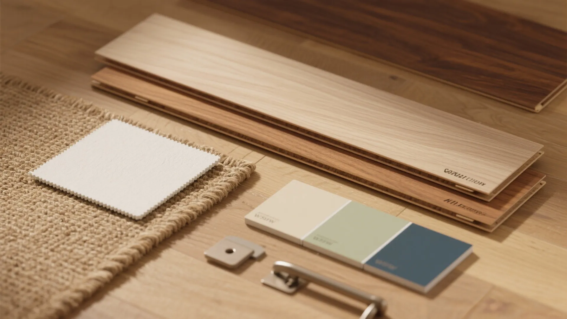 Warm Wood Accents to Soften Minimalism