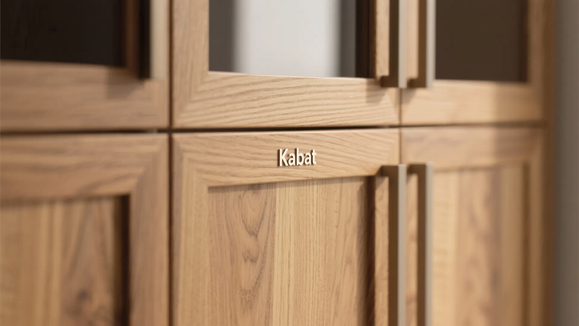 Warm Wood Accents in Kabat Cabinets