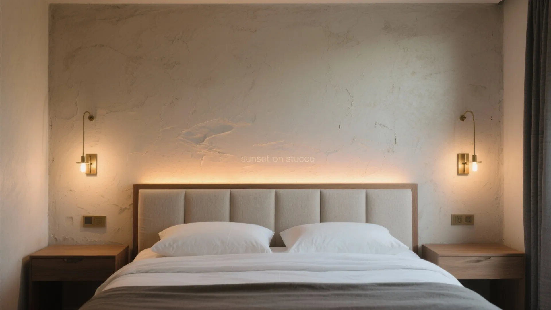 Backlit headboards and wall washers for ambient depth